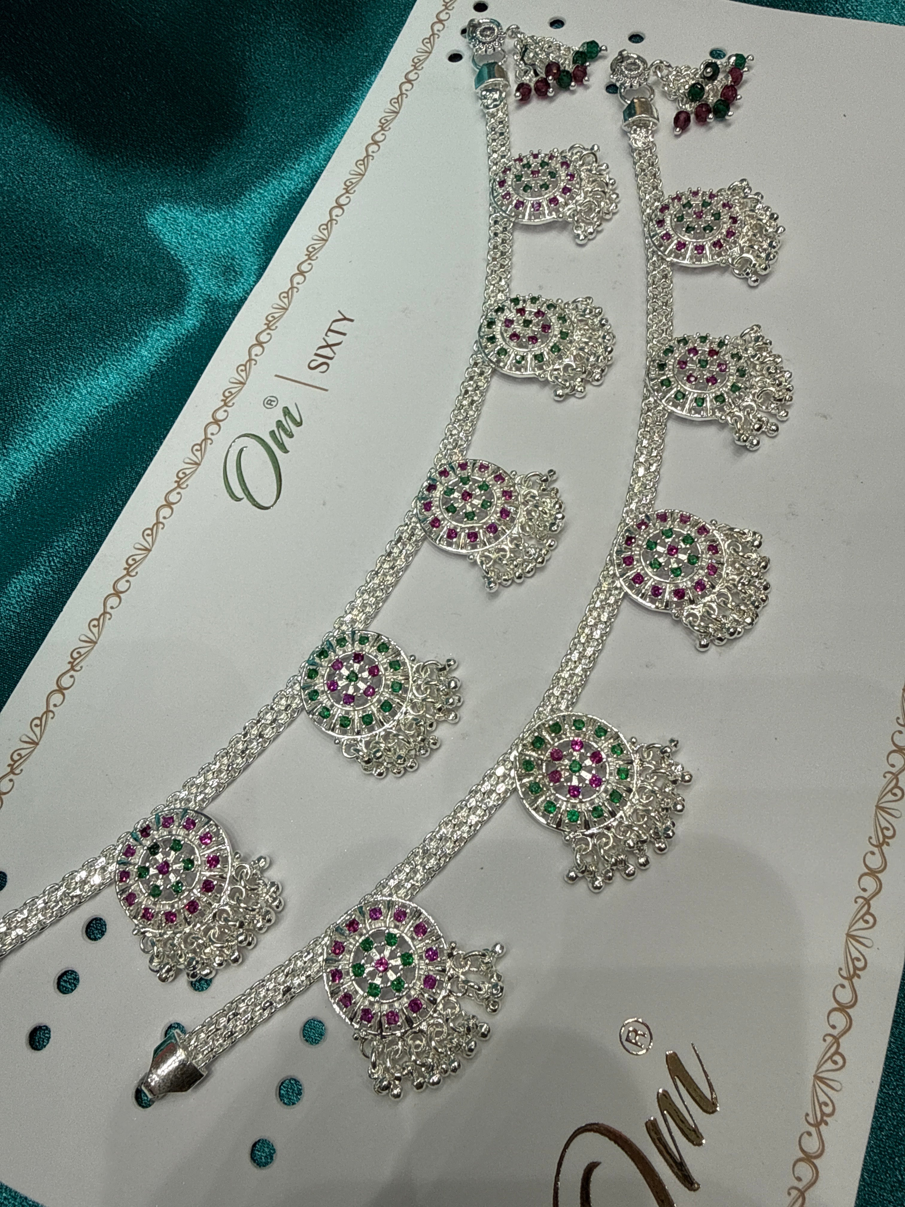 Women’s Traditional Heavy Weight Silver Anklet