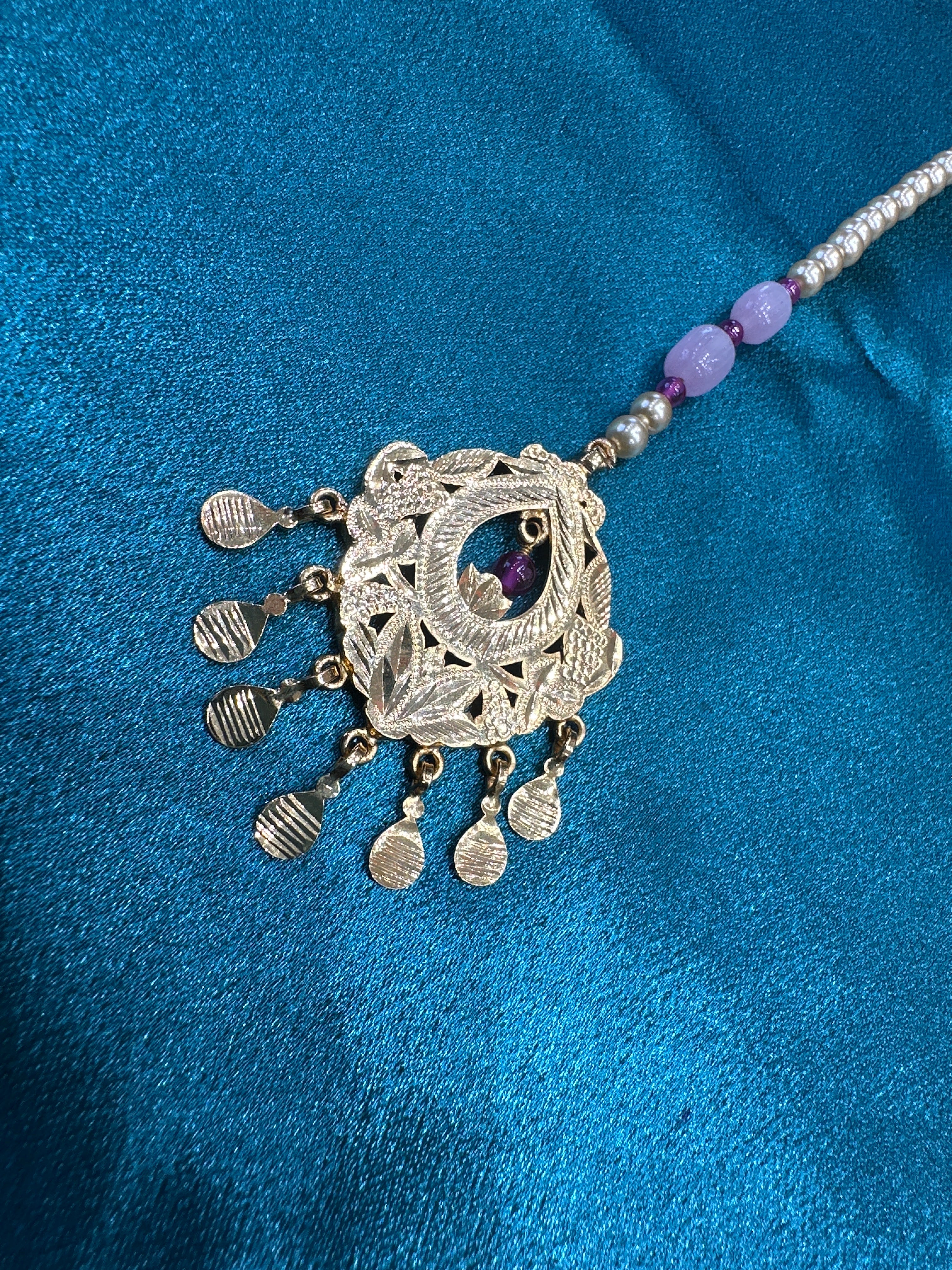 Silver Tikka with Gold plating