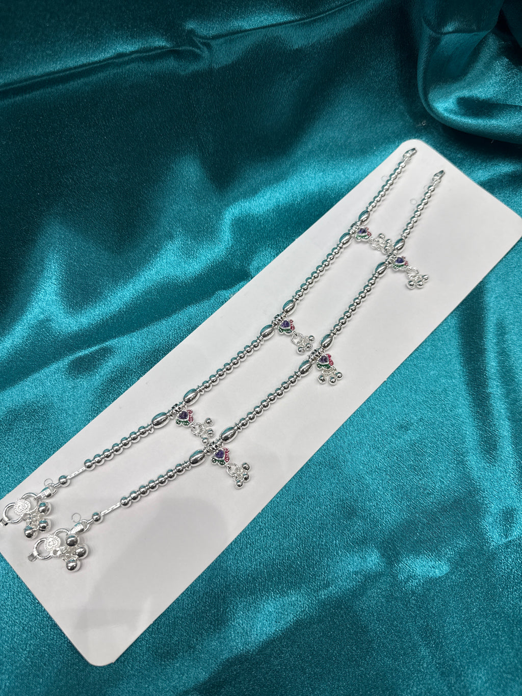 Women’s Fancy/Traditional Silver Anklet