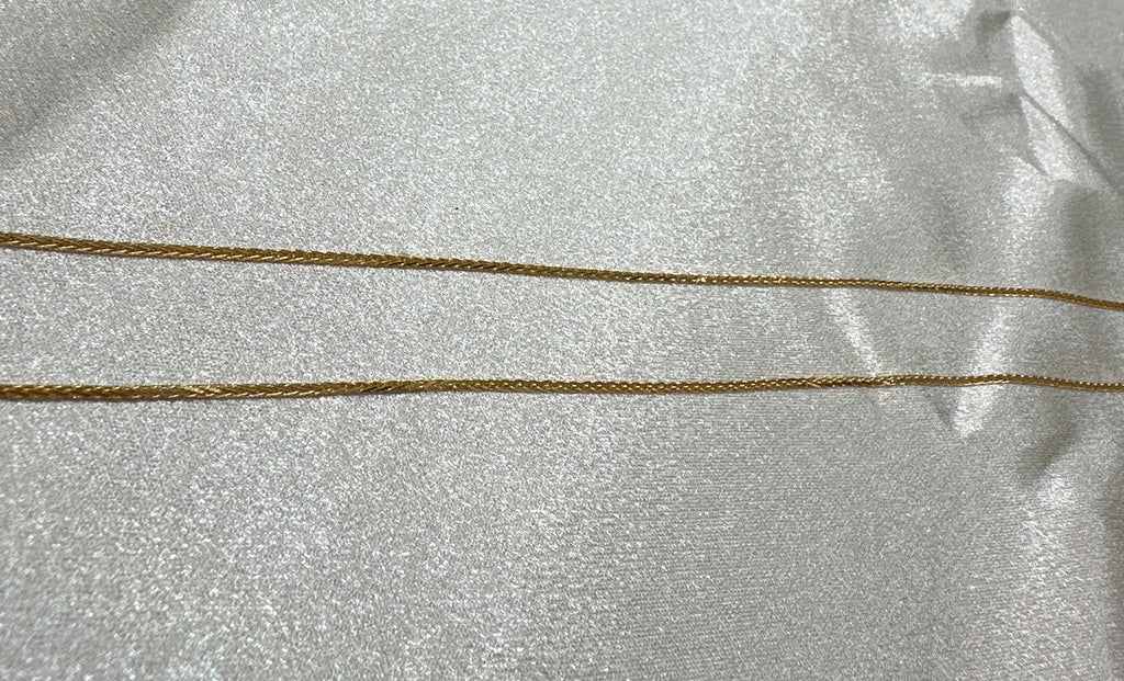 22K Simple Gold Chain