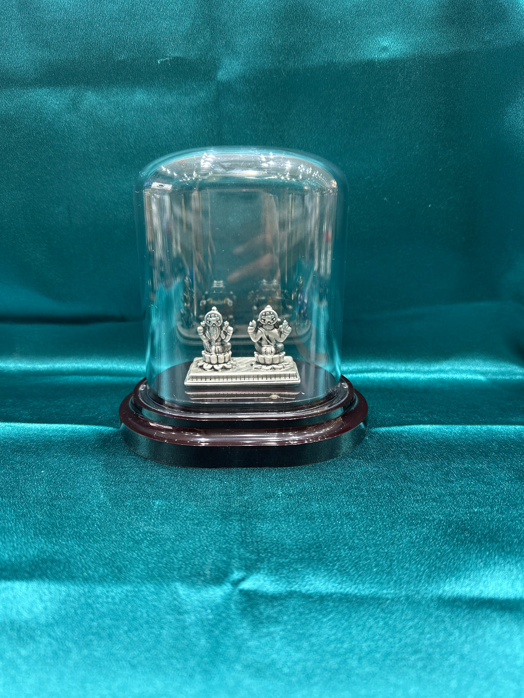 Pure Silver  Lakshmi Ganesh Ji Idol (Murti)