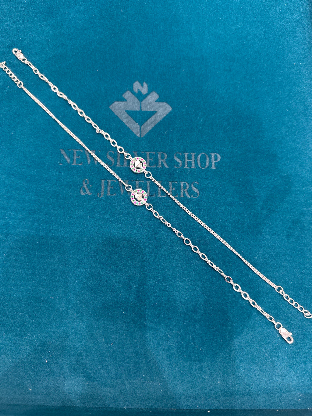Women’s Fancy/Traditional Silver Anklet