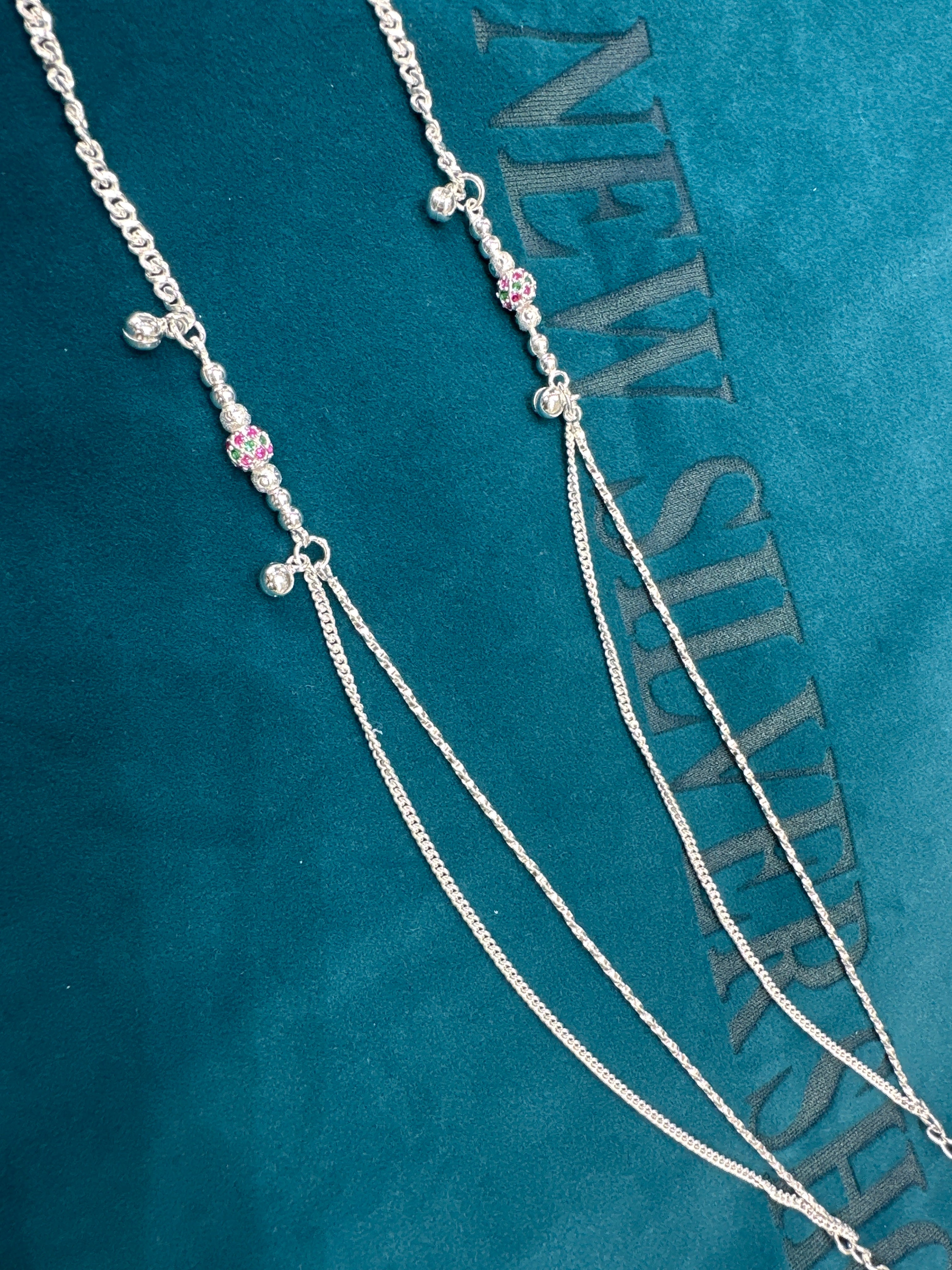 Women’s Fancy/Traditional Silver Anklet