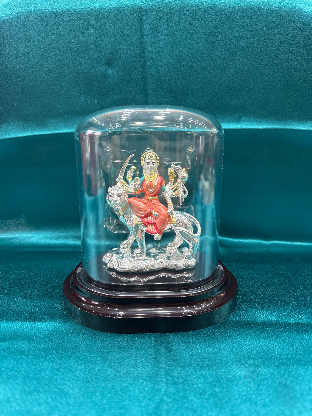 Pure Silver Ambe Mata Ji Idol (Murti)
