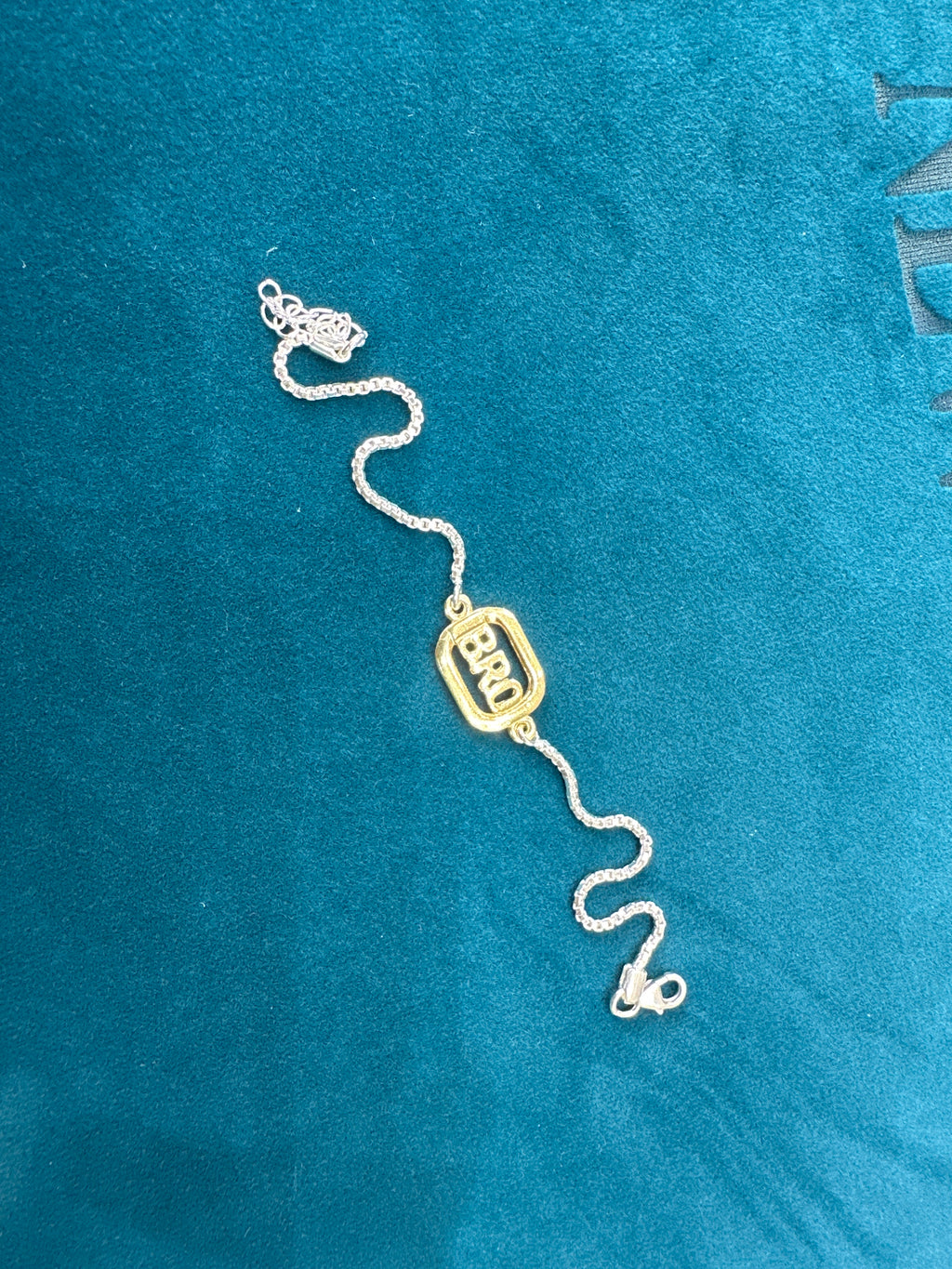 Silver Fancy Rakhi