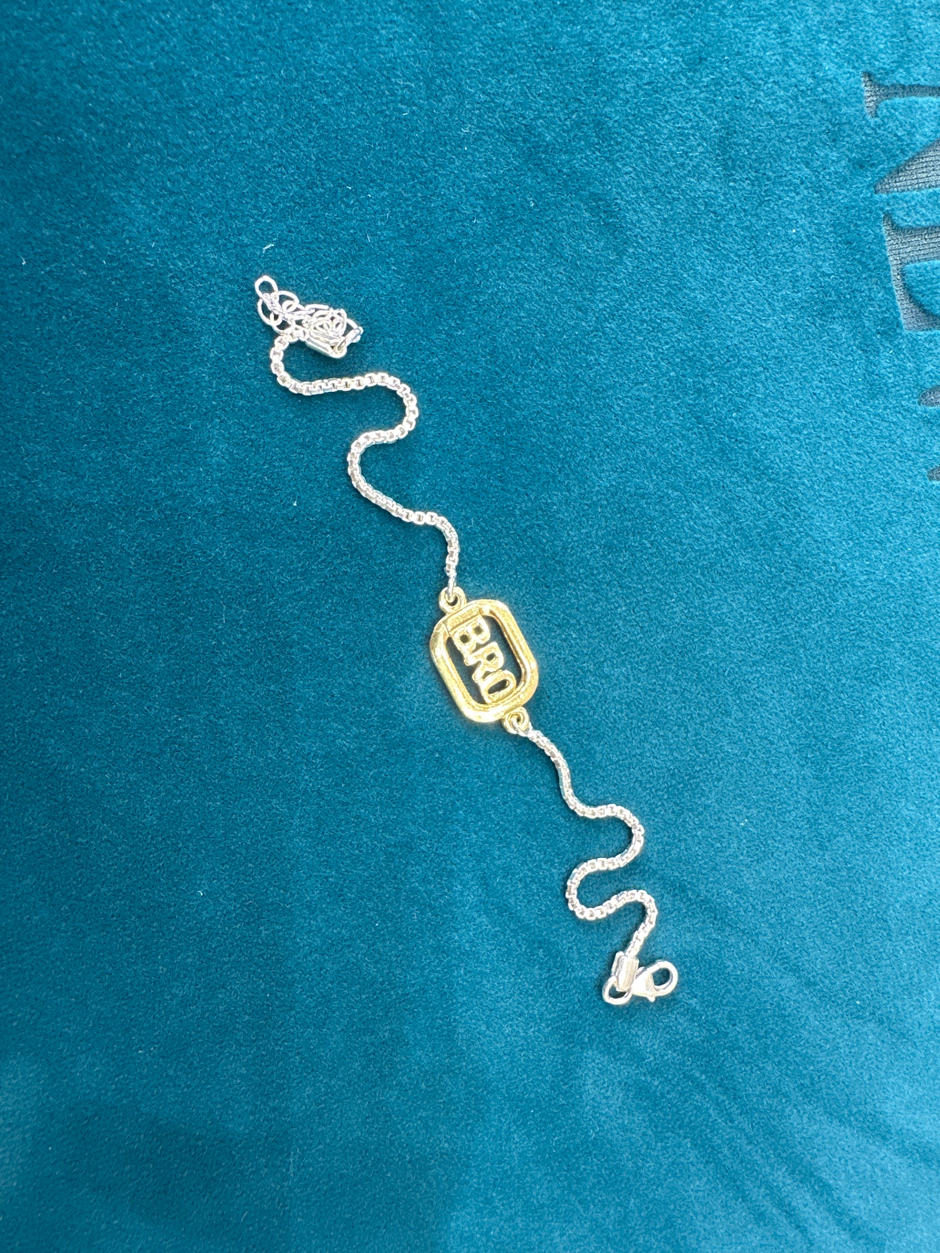 Silver Fancy Rakhi