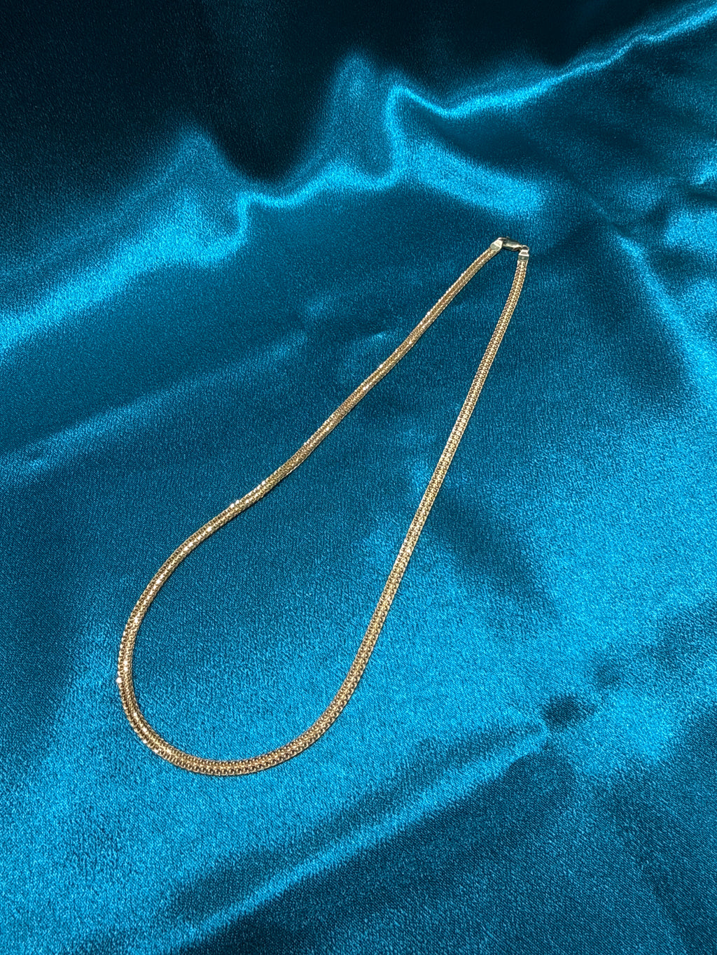 22K Gold Chain (Snake Design)