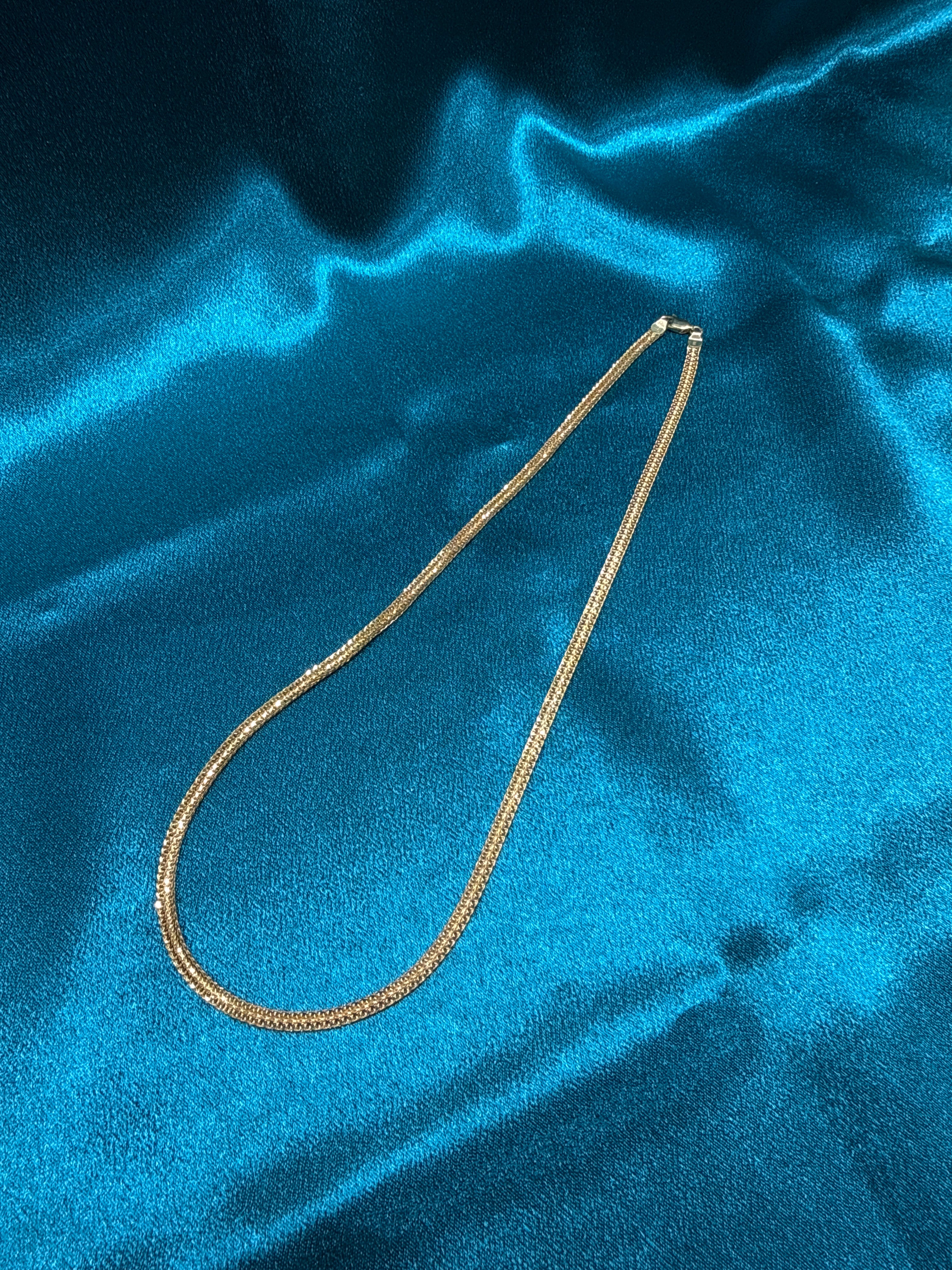 22K Gold Chain (Snake Design)