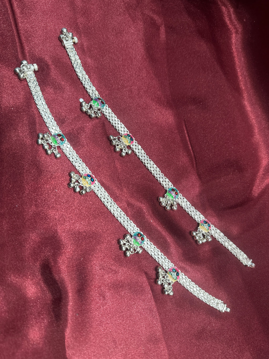 Women’s Fancy/Traditional Silver Anklet