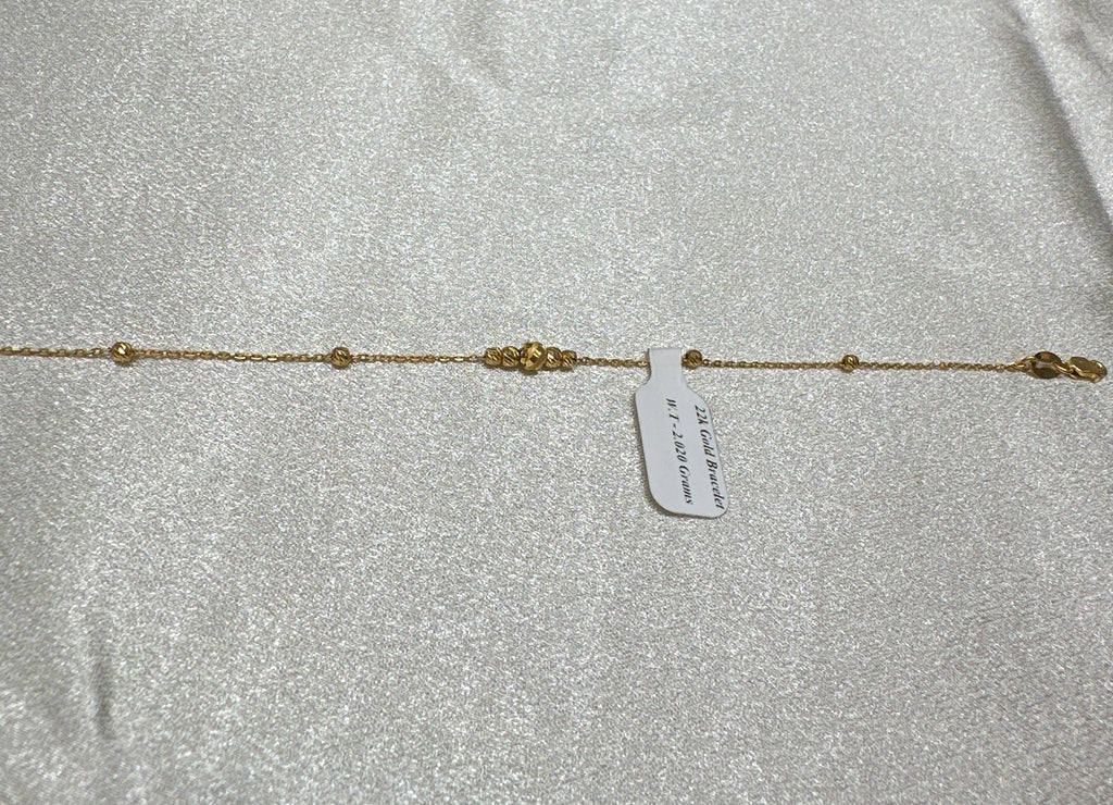 22k Designer Gold Bracelet