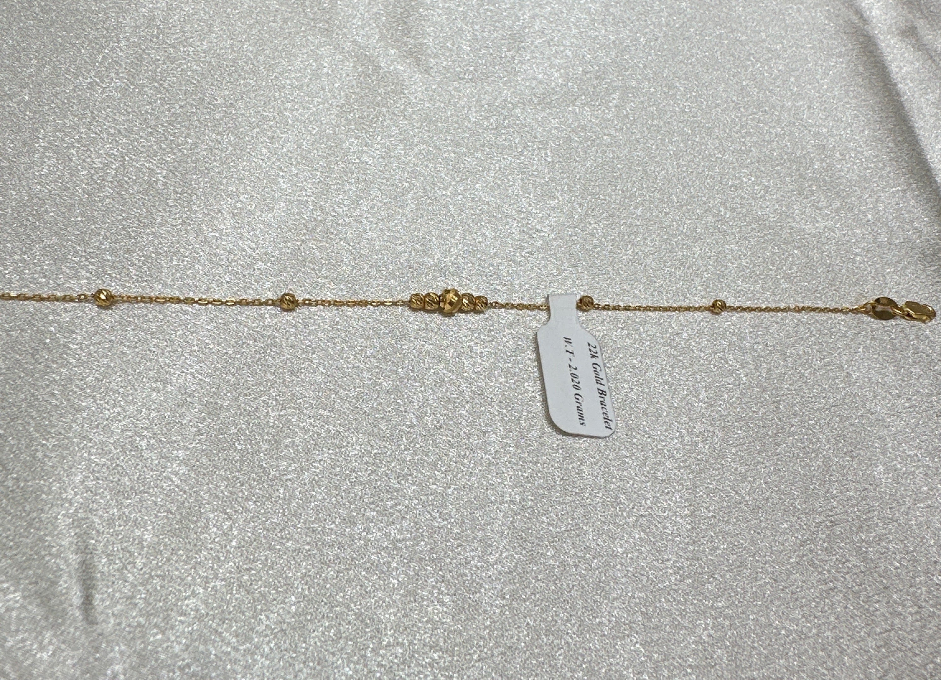 22k Designer Gold Bracelet