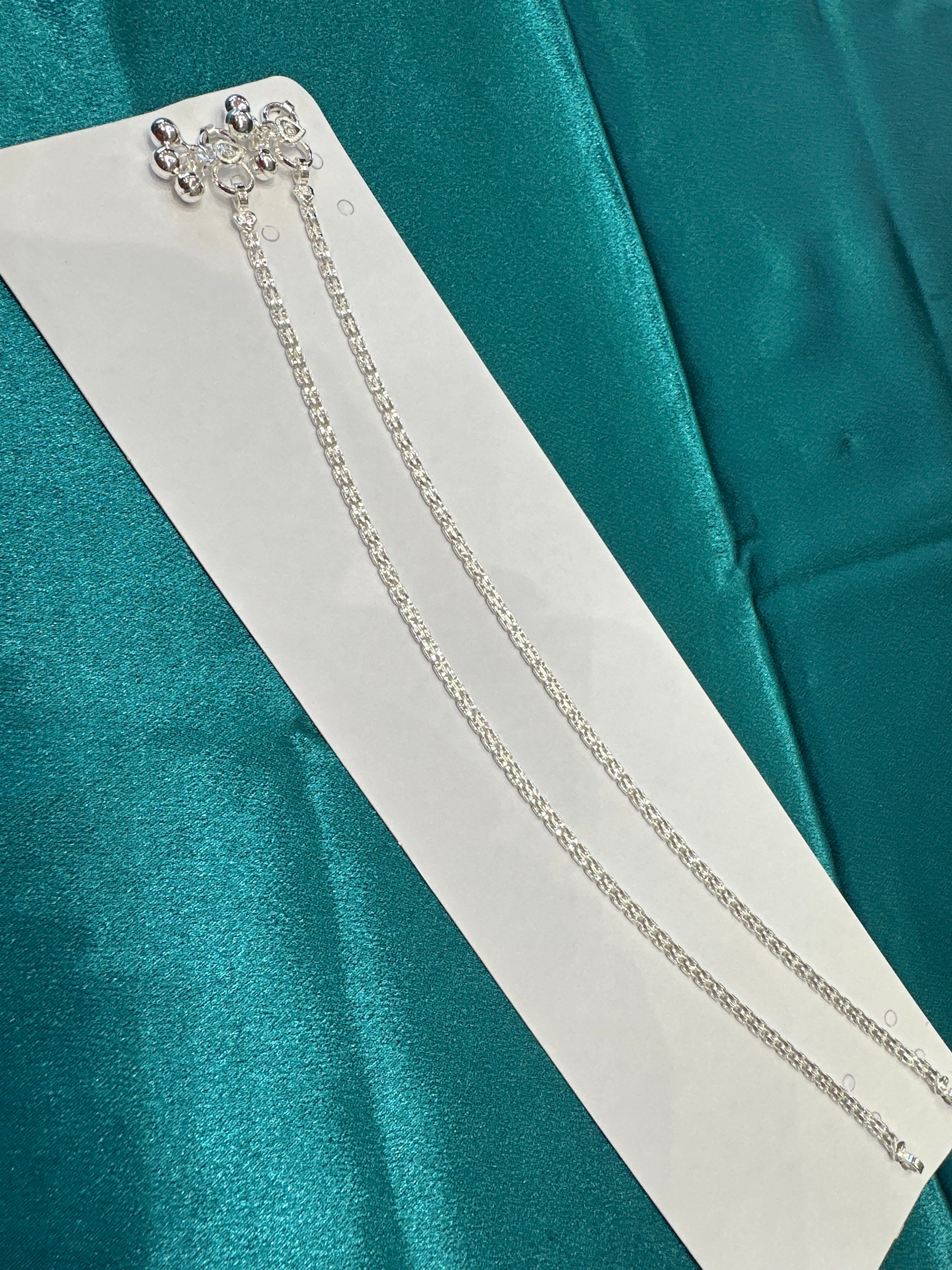 Women’s Fancy/Traditional Silver Anklet