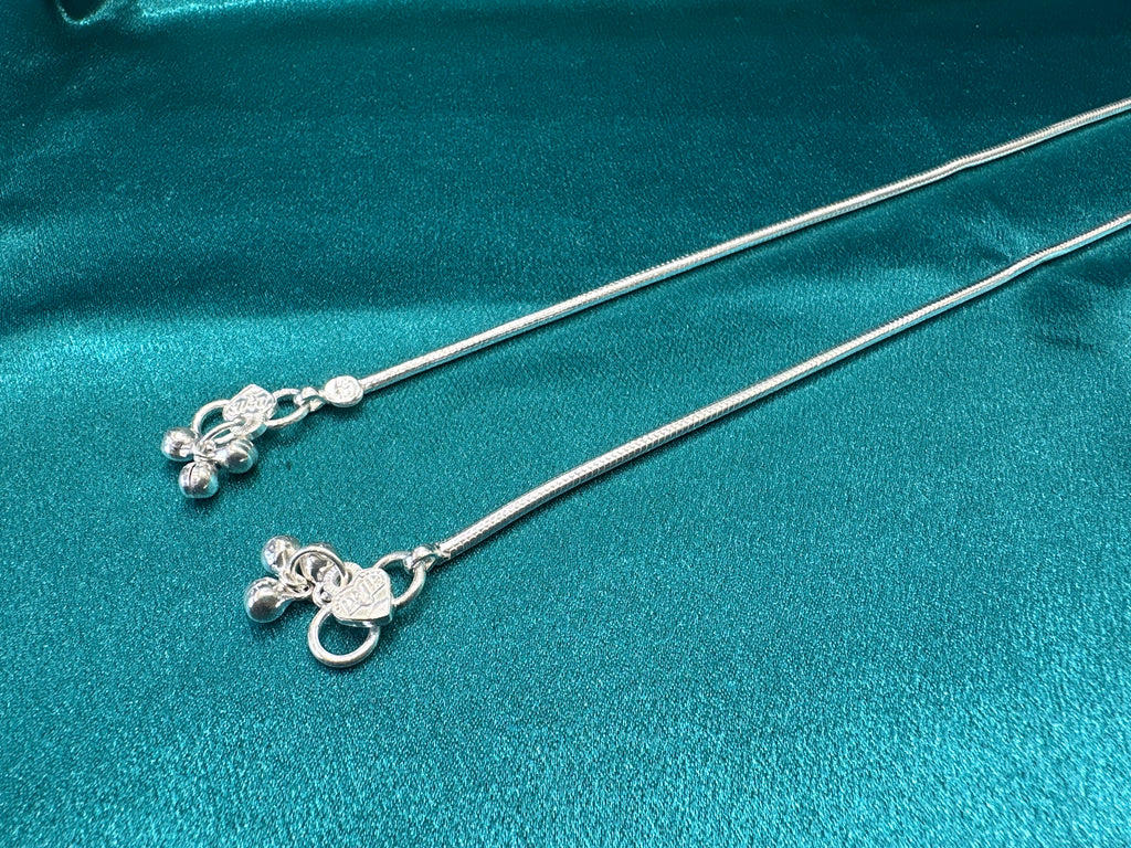 Women’s Fancy/Traditional Silver Anklet