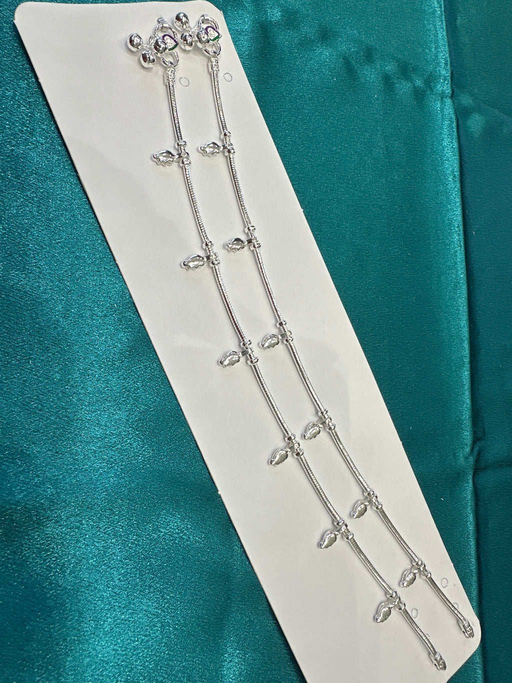 Women’s Fancy/Traditional Silver Anklet