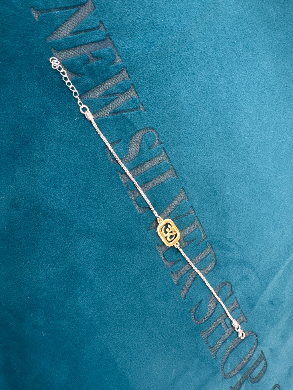 Silver Fancy Rakhi
