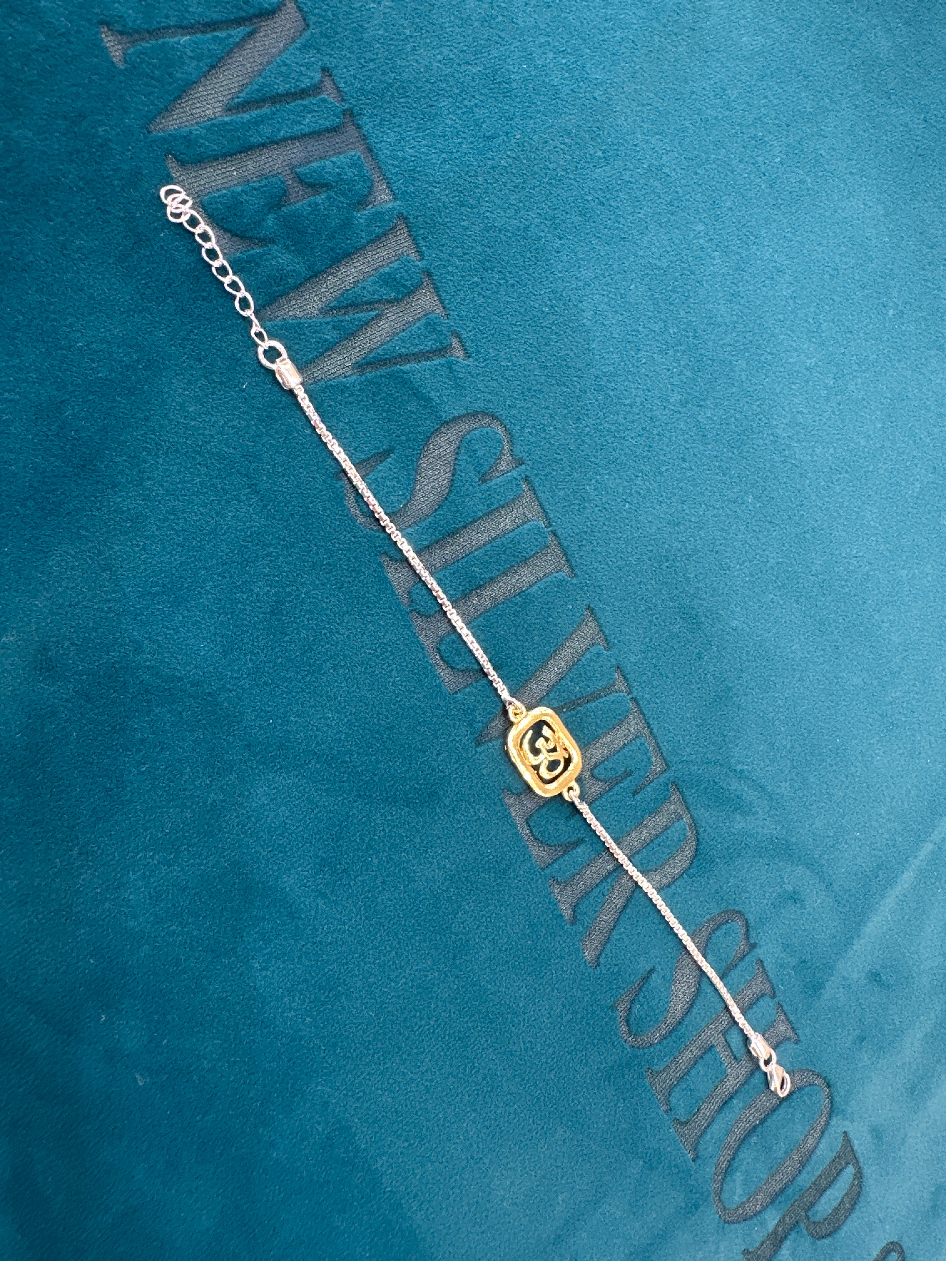 Silver Fancy Rakhi