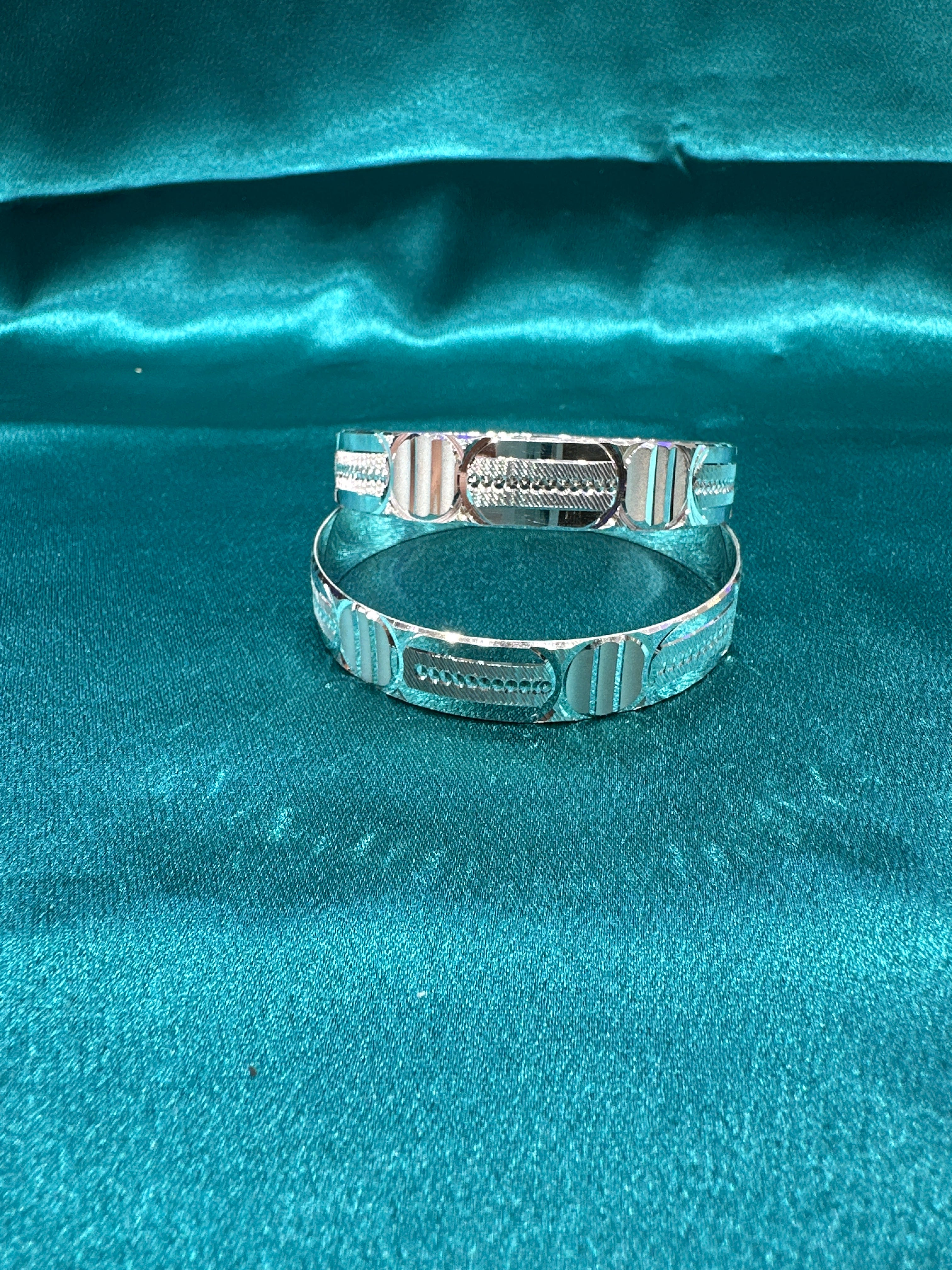 Designer Silver Bangles
