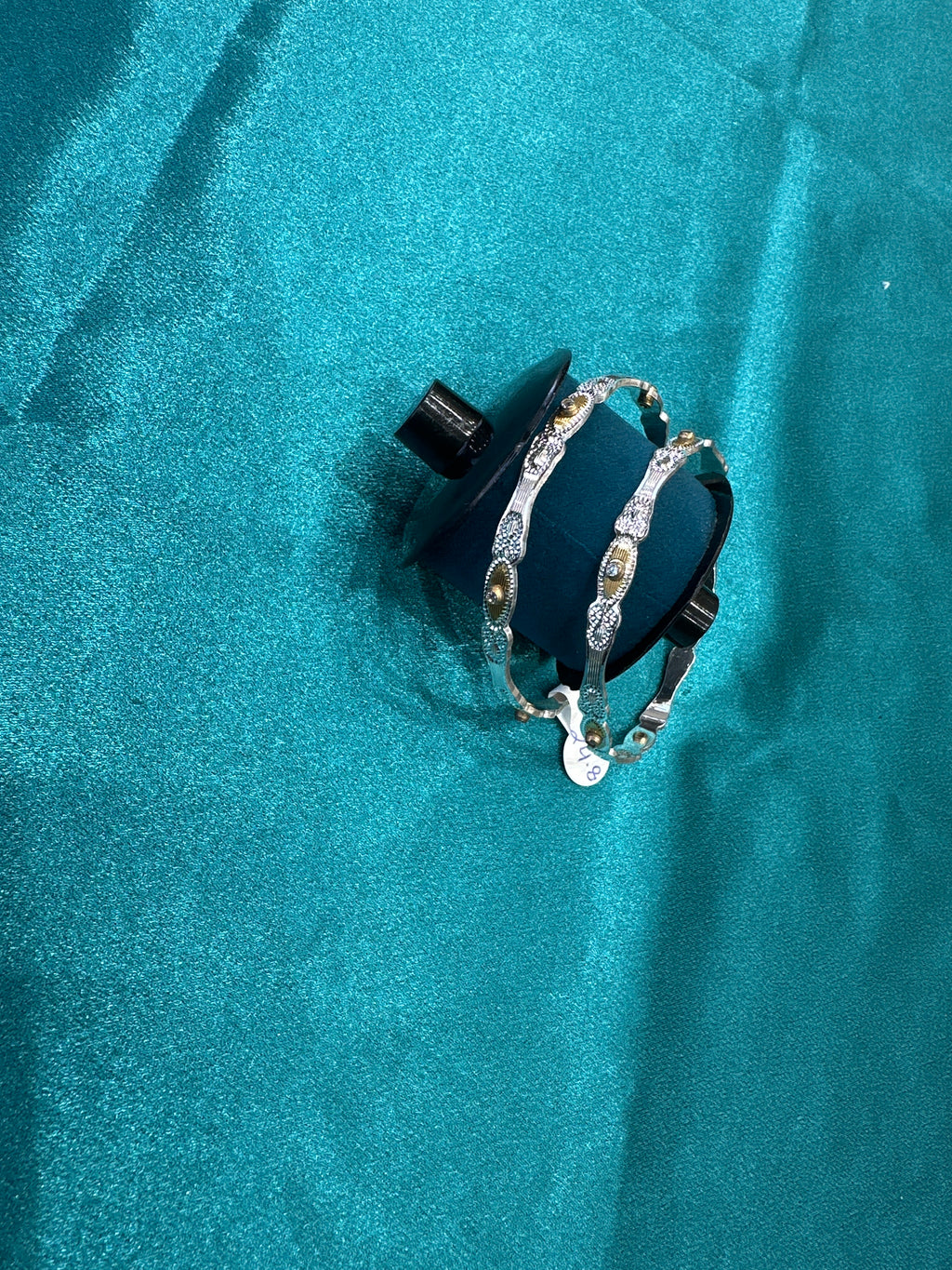 Designer Silver Bangles
