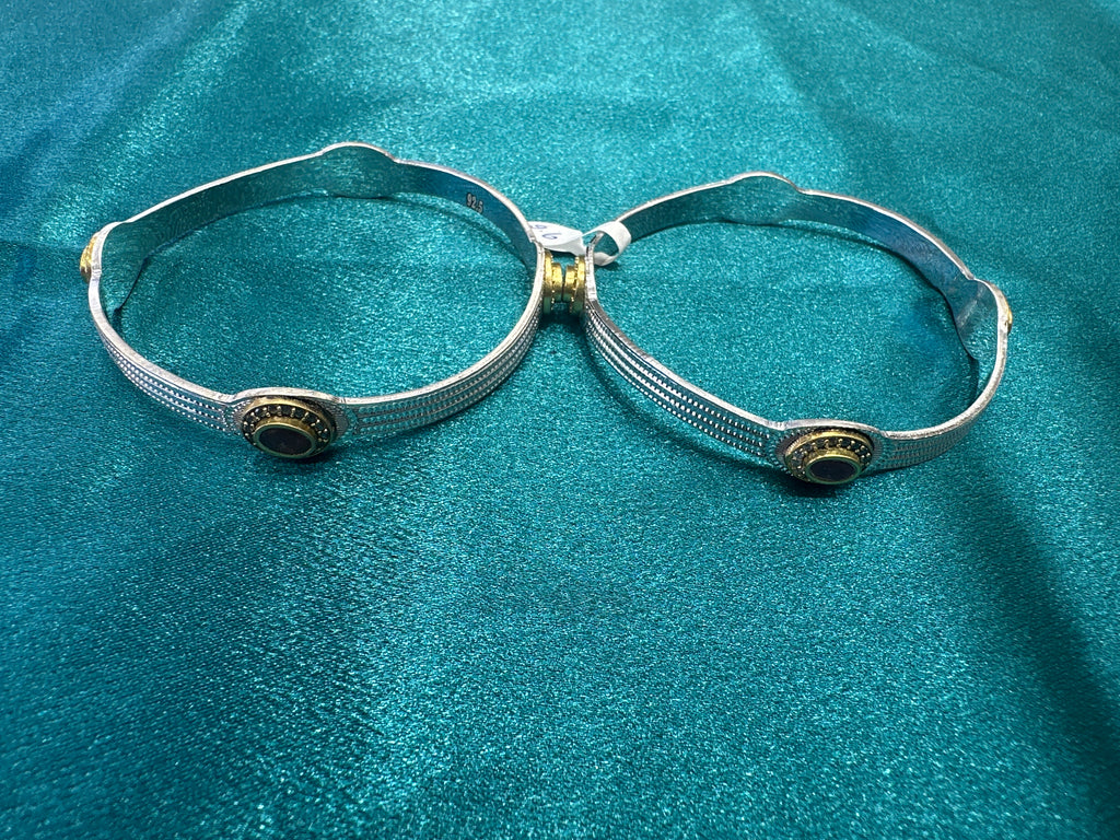 Designer Silver Bangles