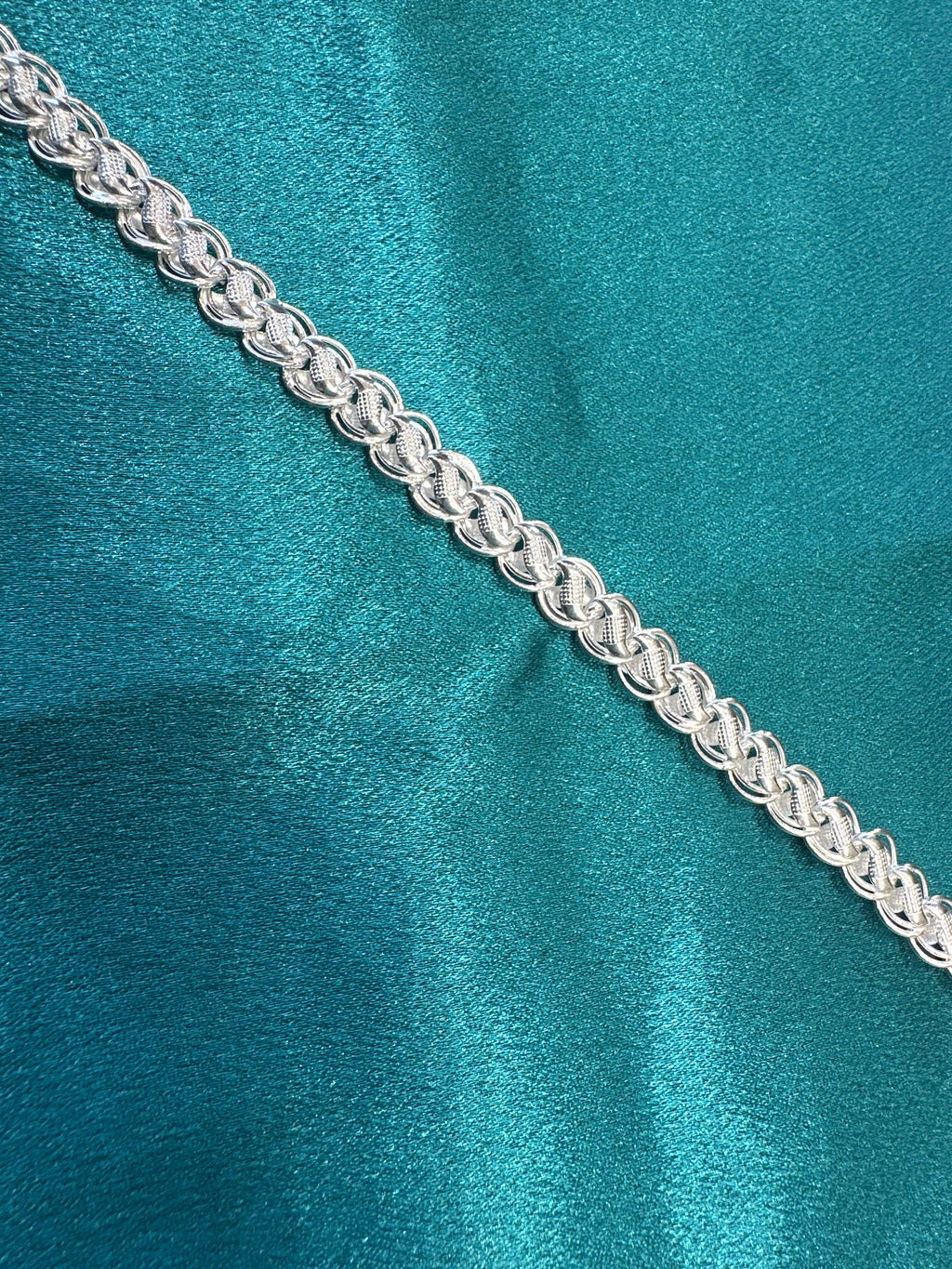 Men’s Designer Silver Bracelet (8mm)