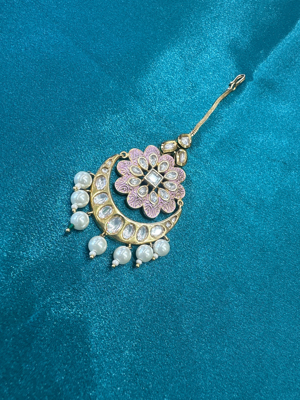 Silver Tikka with Gold plating
