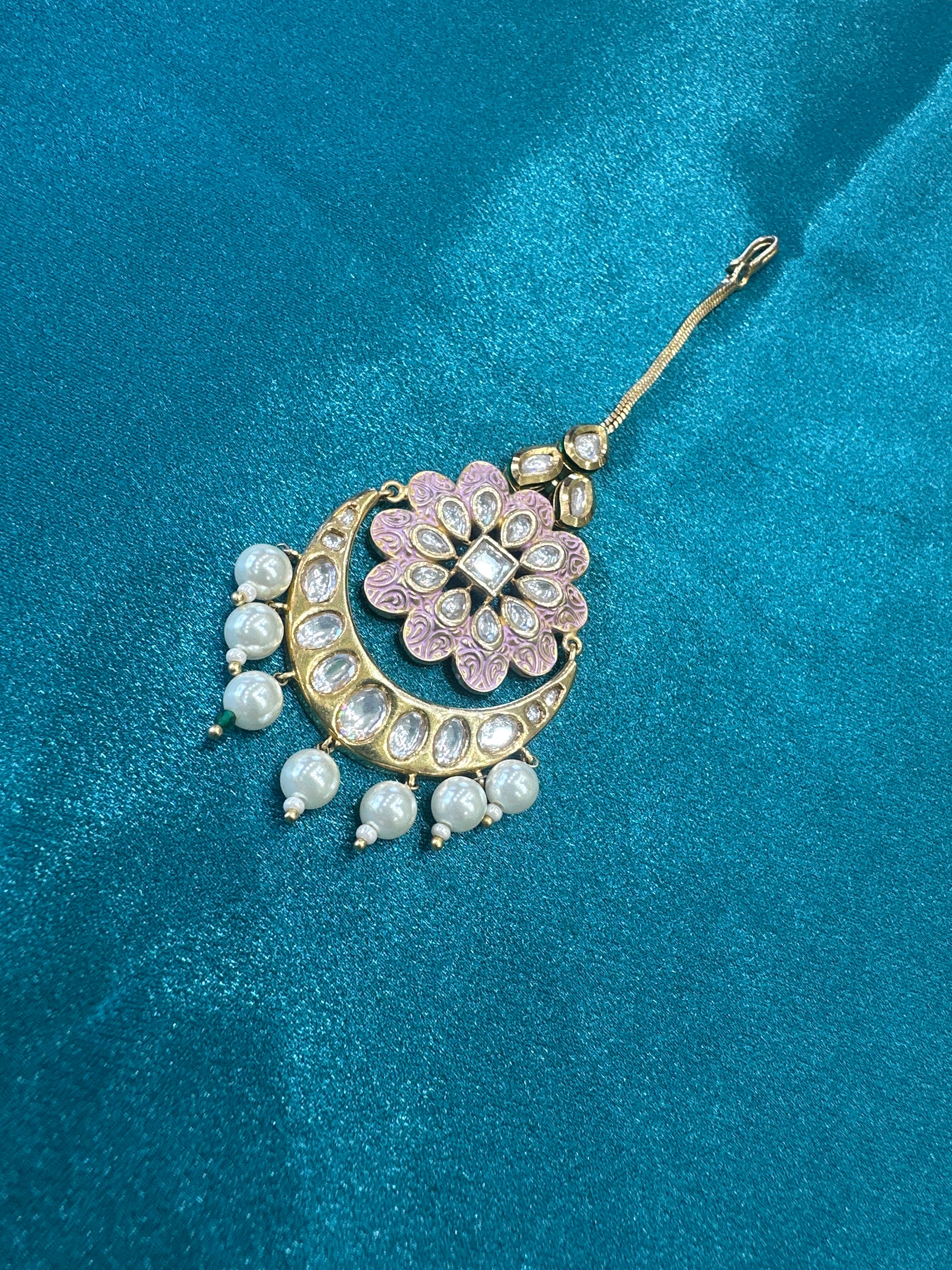 Silver Tikka with Gold plating