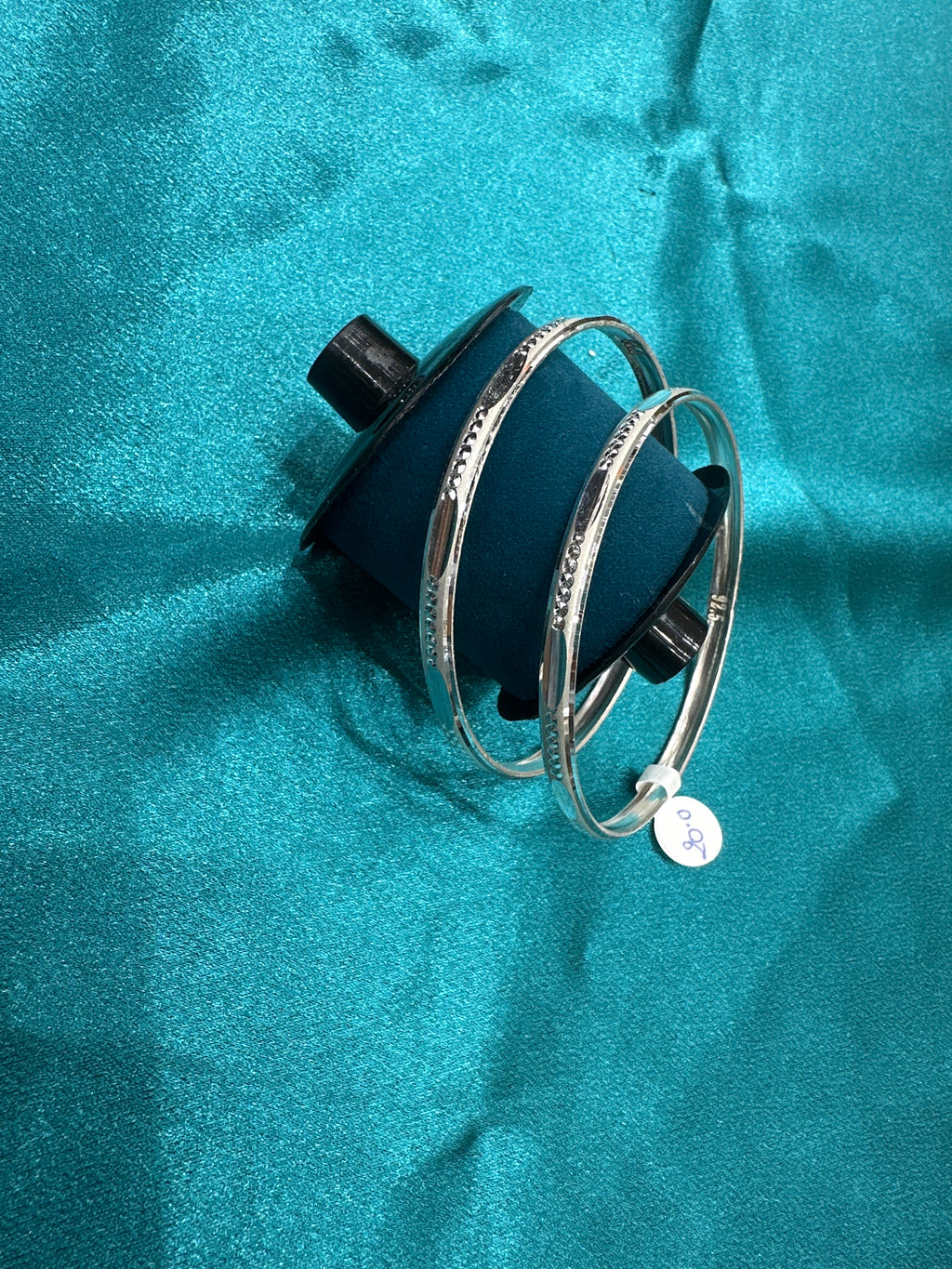 Designer Silver Bangles
