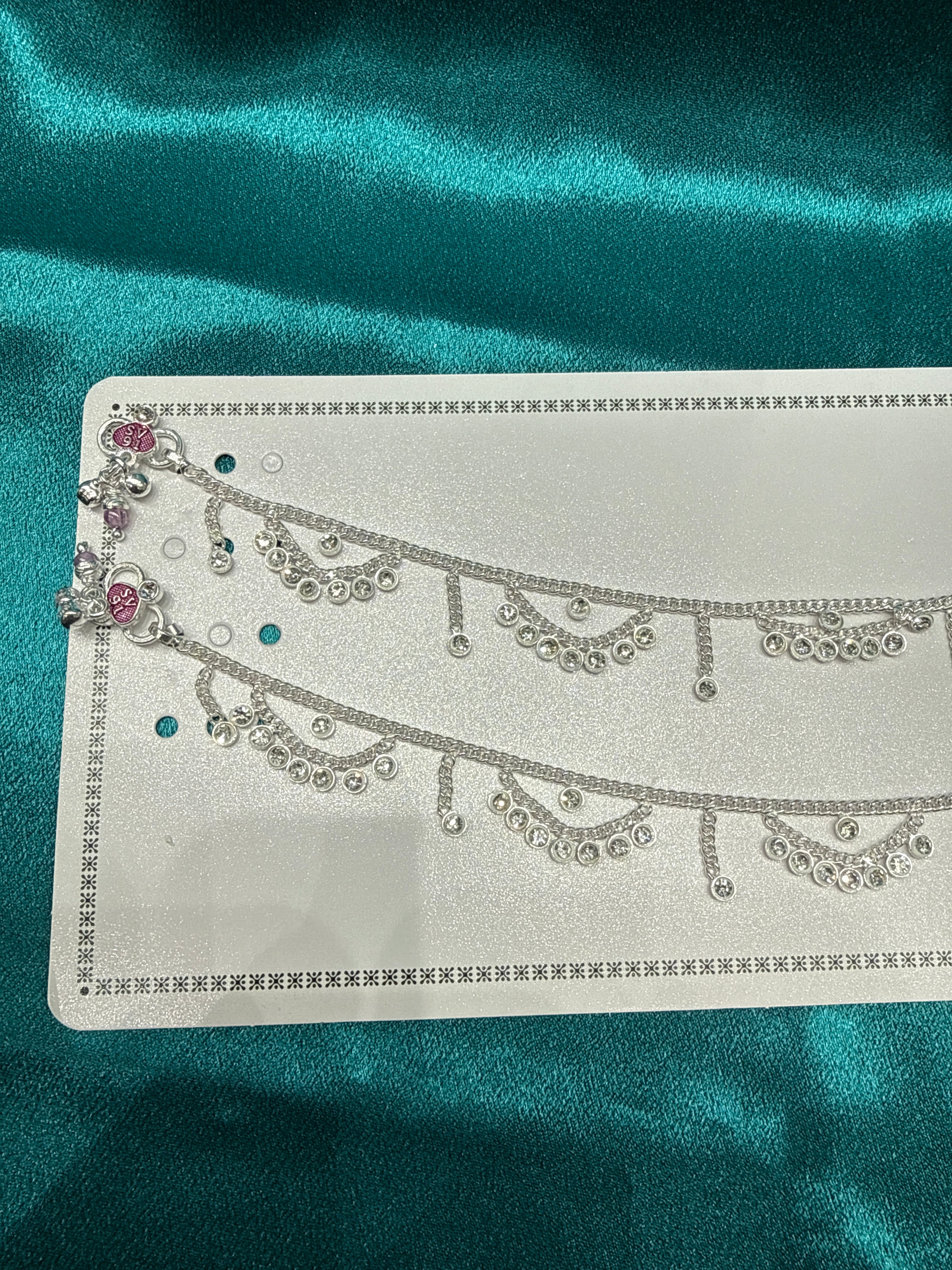 Women’s Fancy/Designer Silver Anklet
