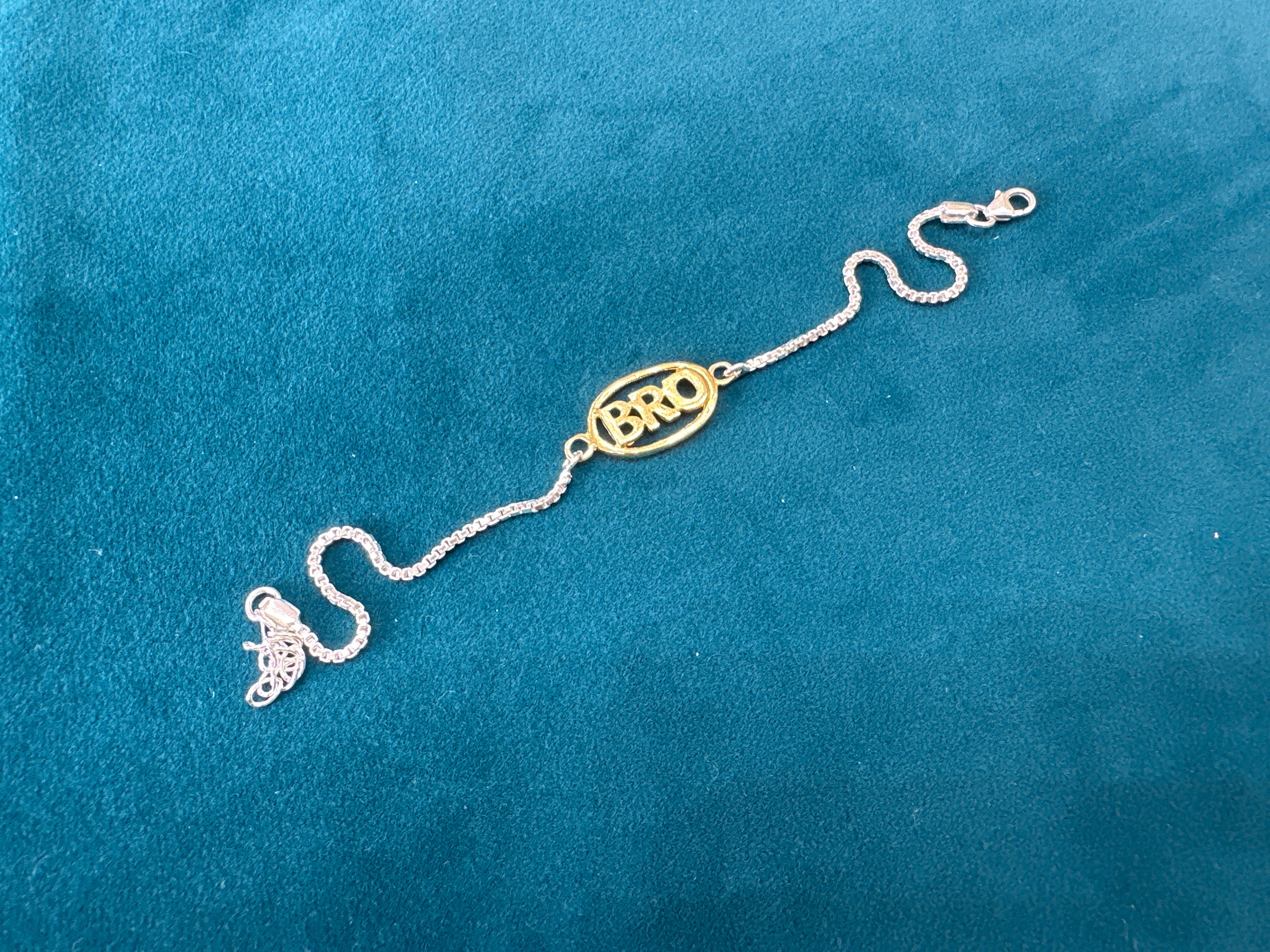 Silver Fancy Rakhi