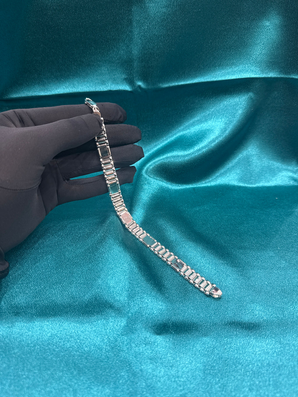 Men’s Designer Silver 925 Bracelet (10mm)