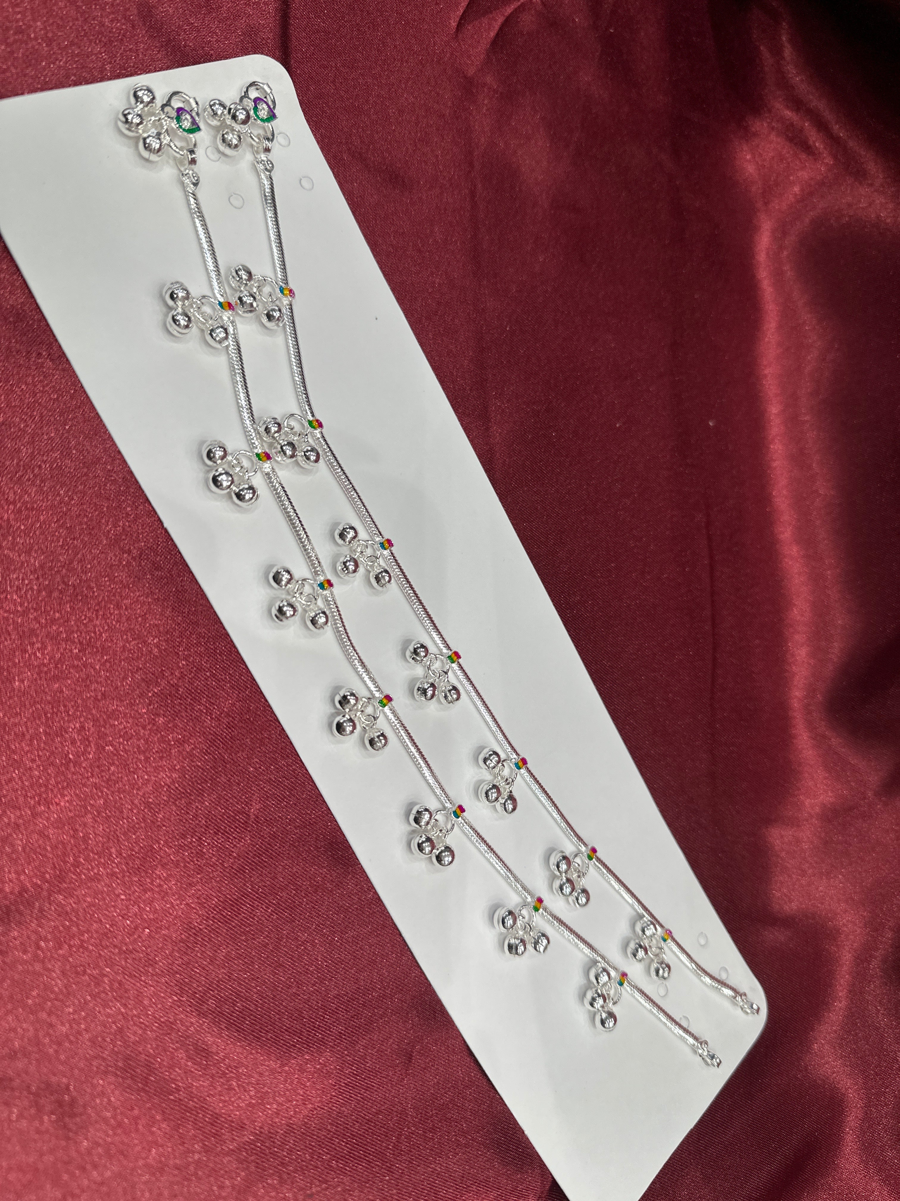 Women’s Fancy/Traditional Silver Anklet