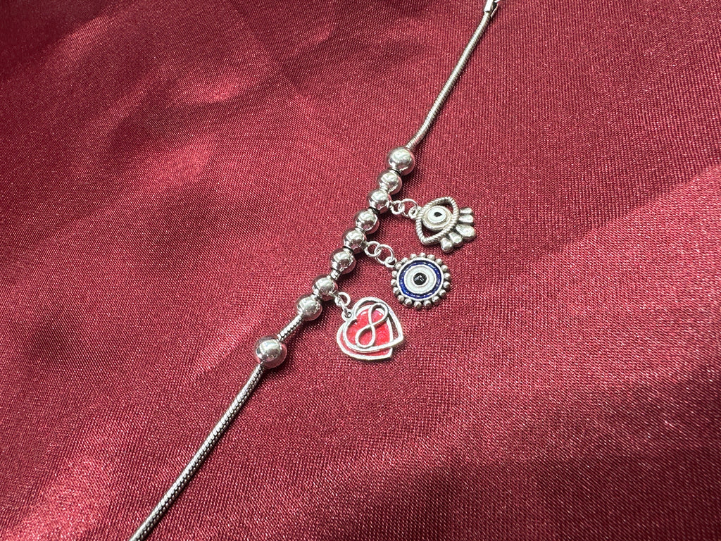 Women’s Fancy Silver 925 Bracelet