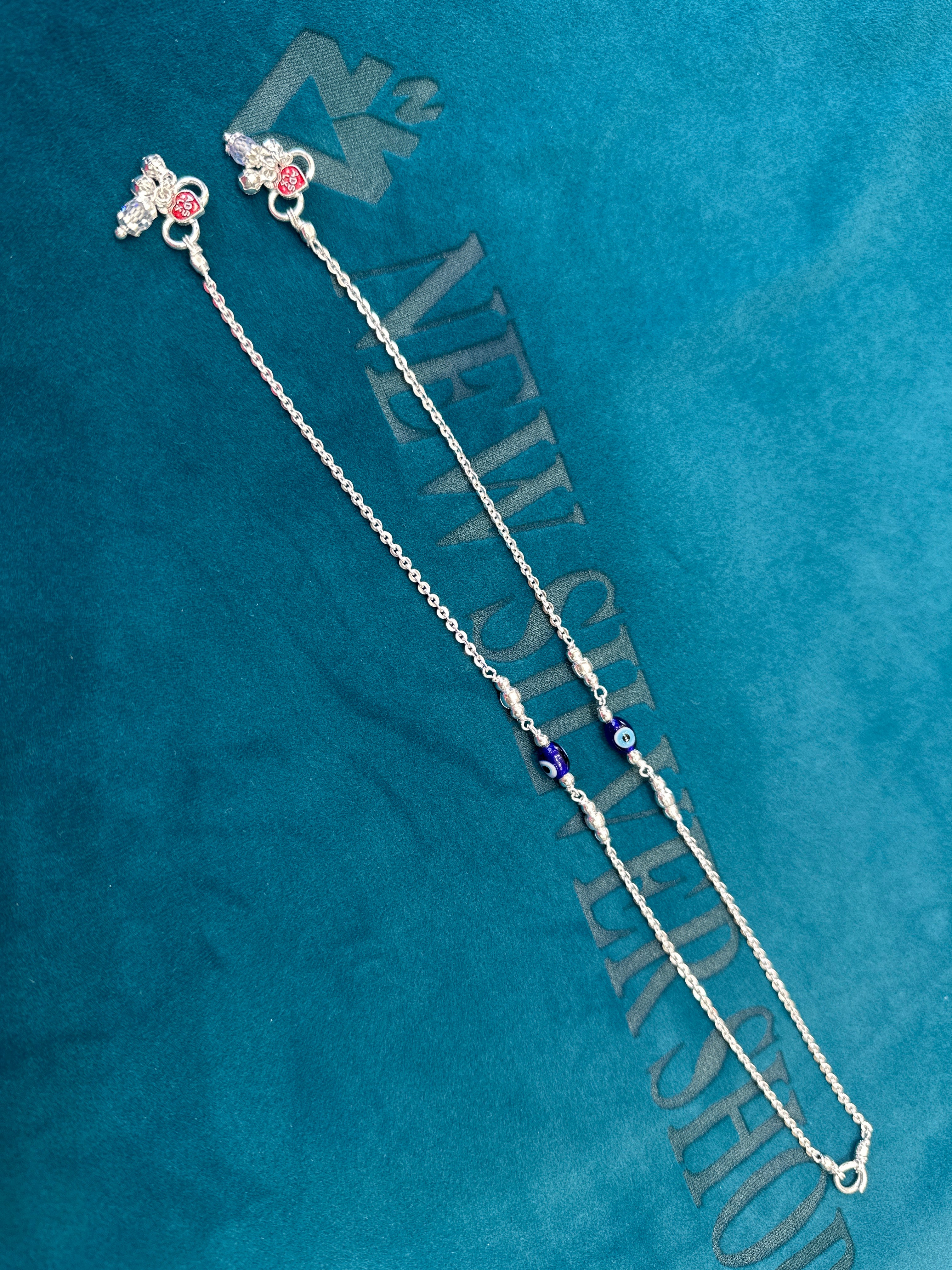 Women’s Fancy/Traditional Silver Anklet
