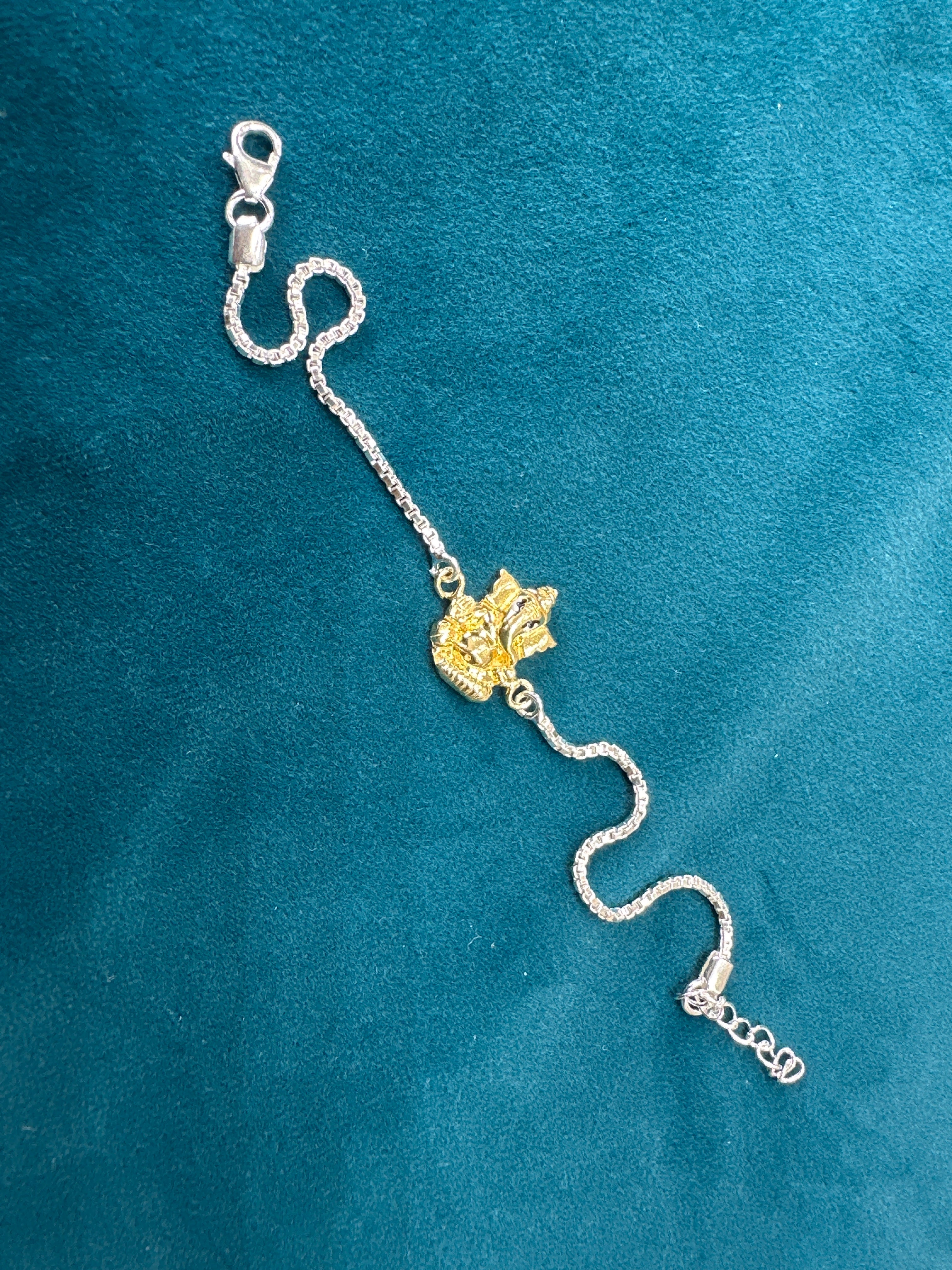 Silver Fancy Rakhi