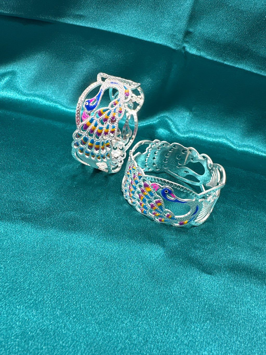 Designer Silver Bangles