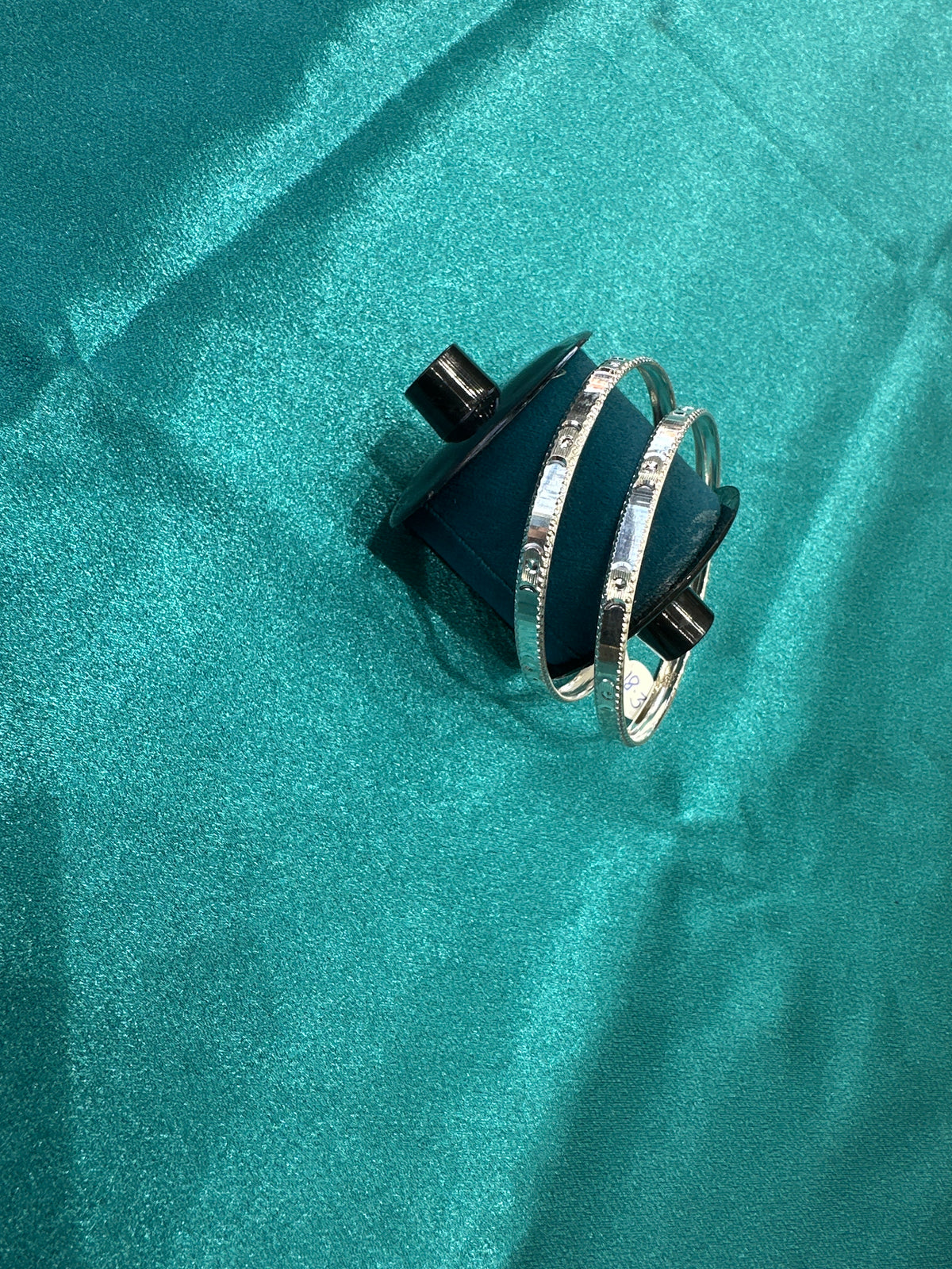 Designer Silver Bangles