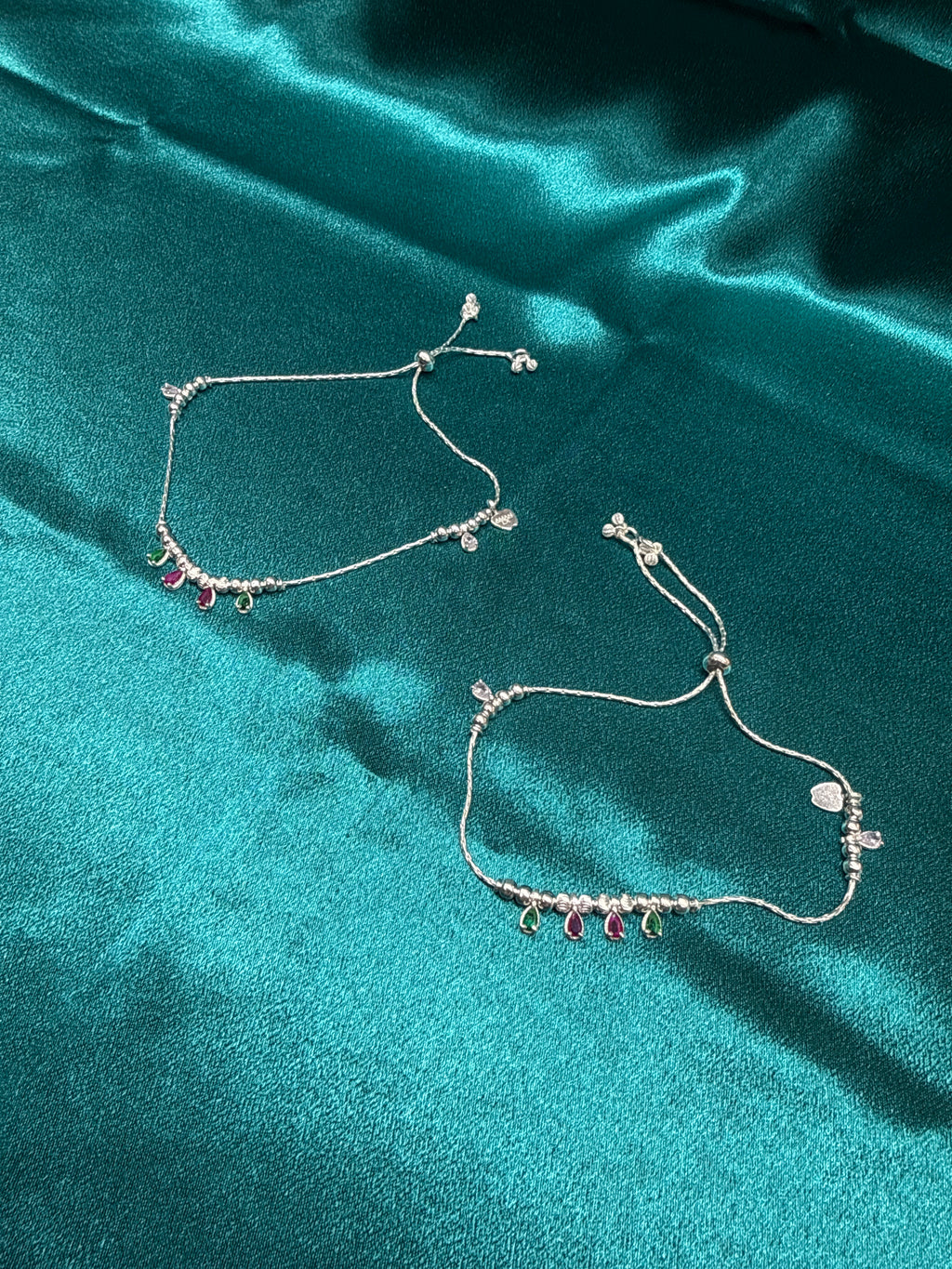 Women’s Fancy/Traditional Adjustable Silver Anklet