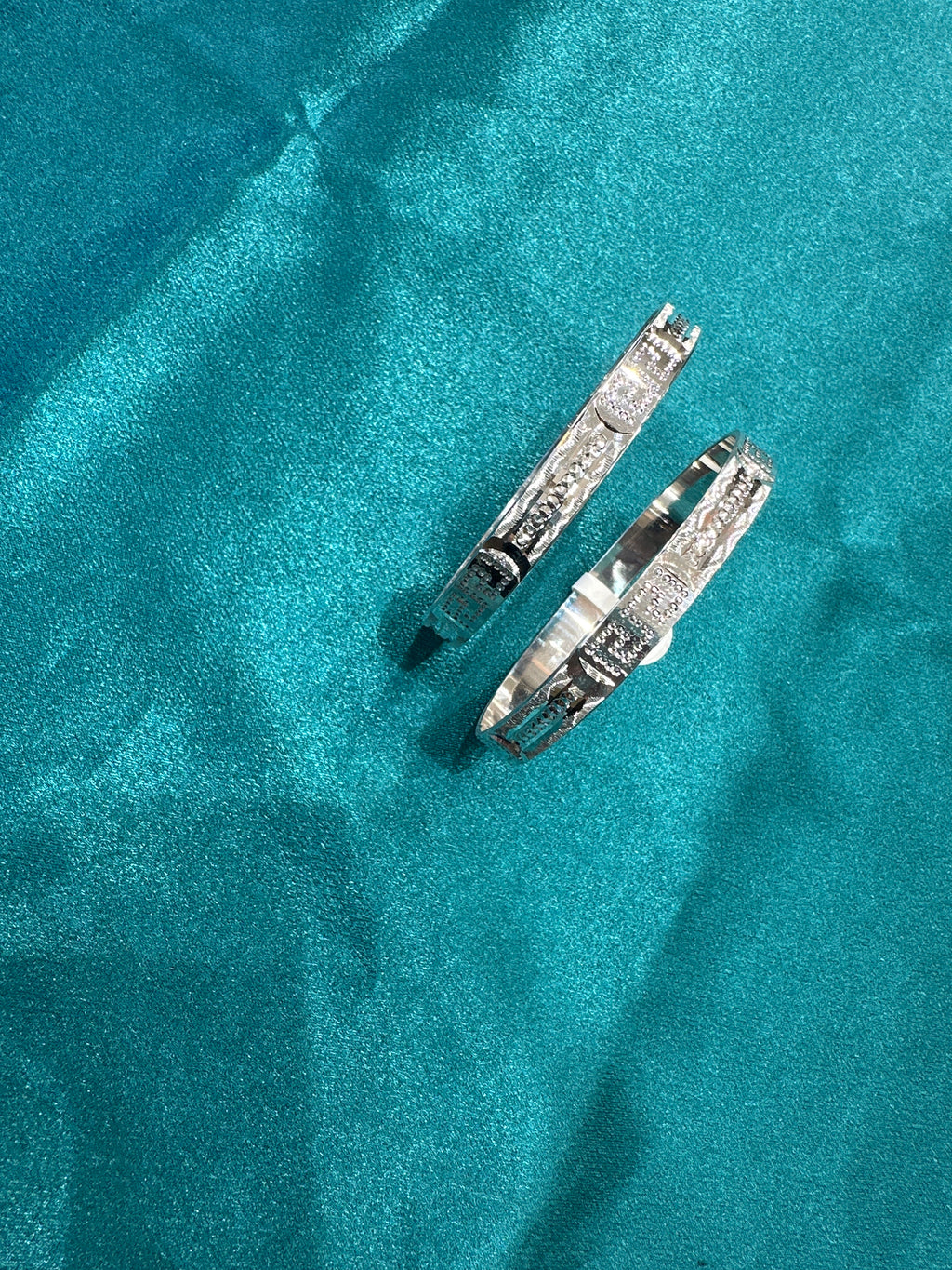 Designer Silver Bangles