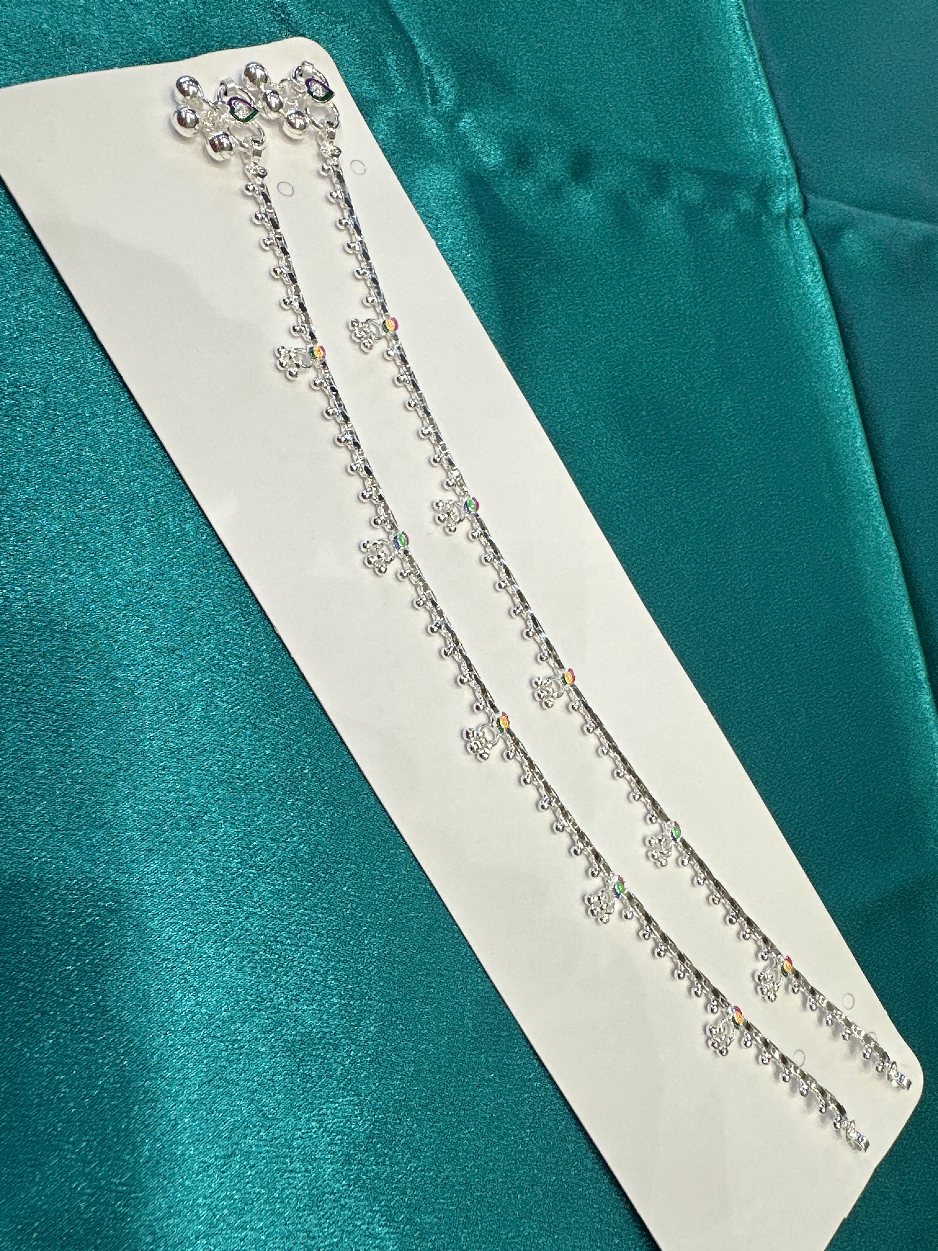 Women’s Fancy/Traditional Silver Anklet