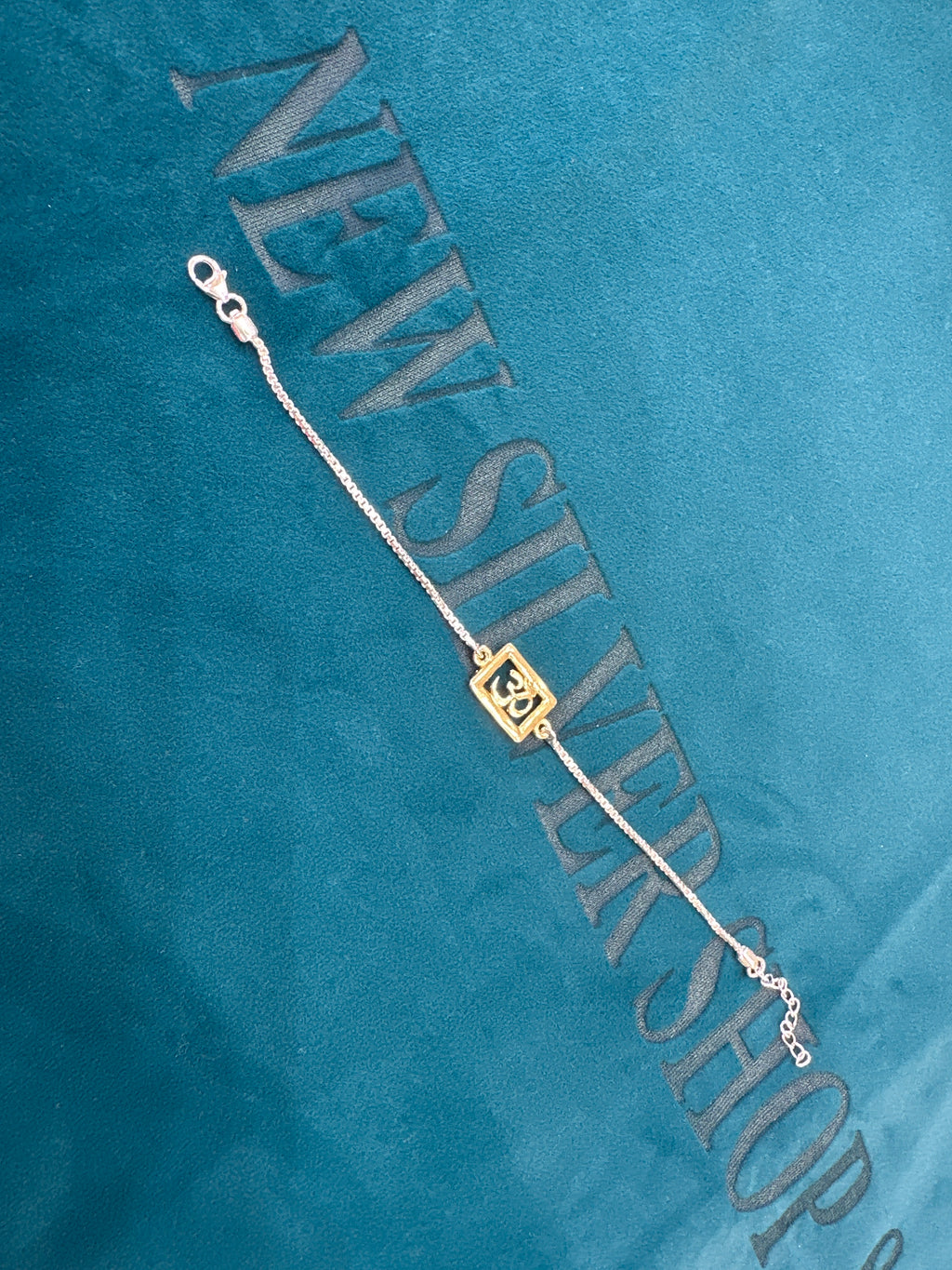 Silver Fancy Rakhi