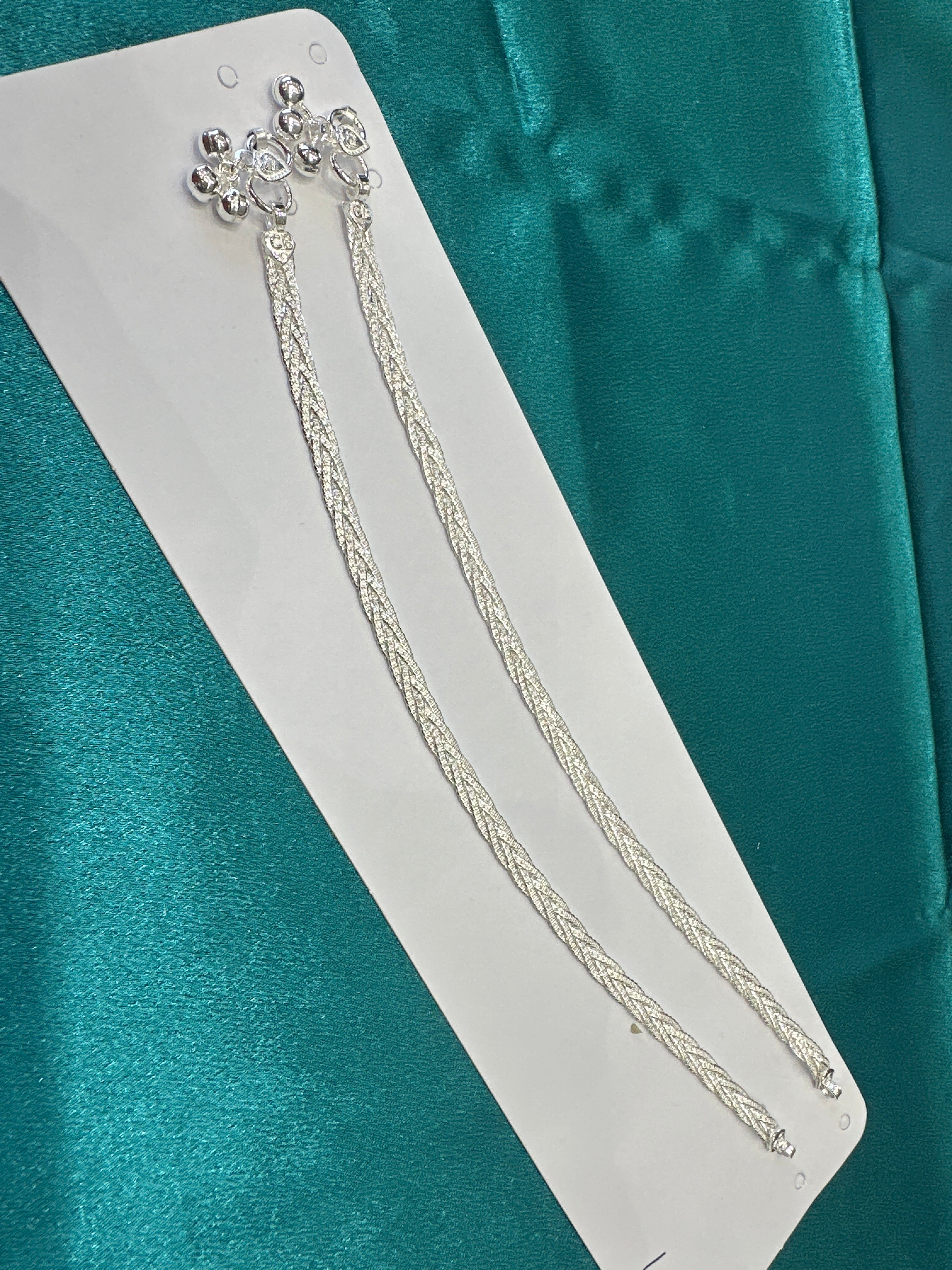 Women’s Fancy/Traditional Silver Anklet