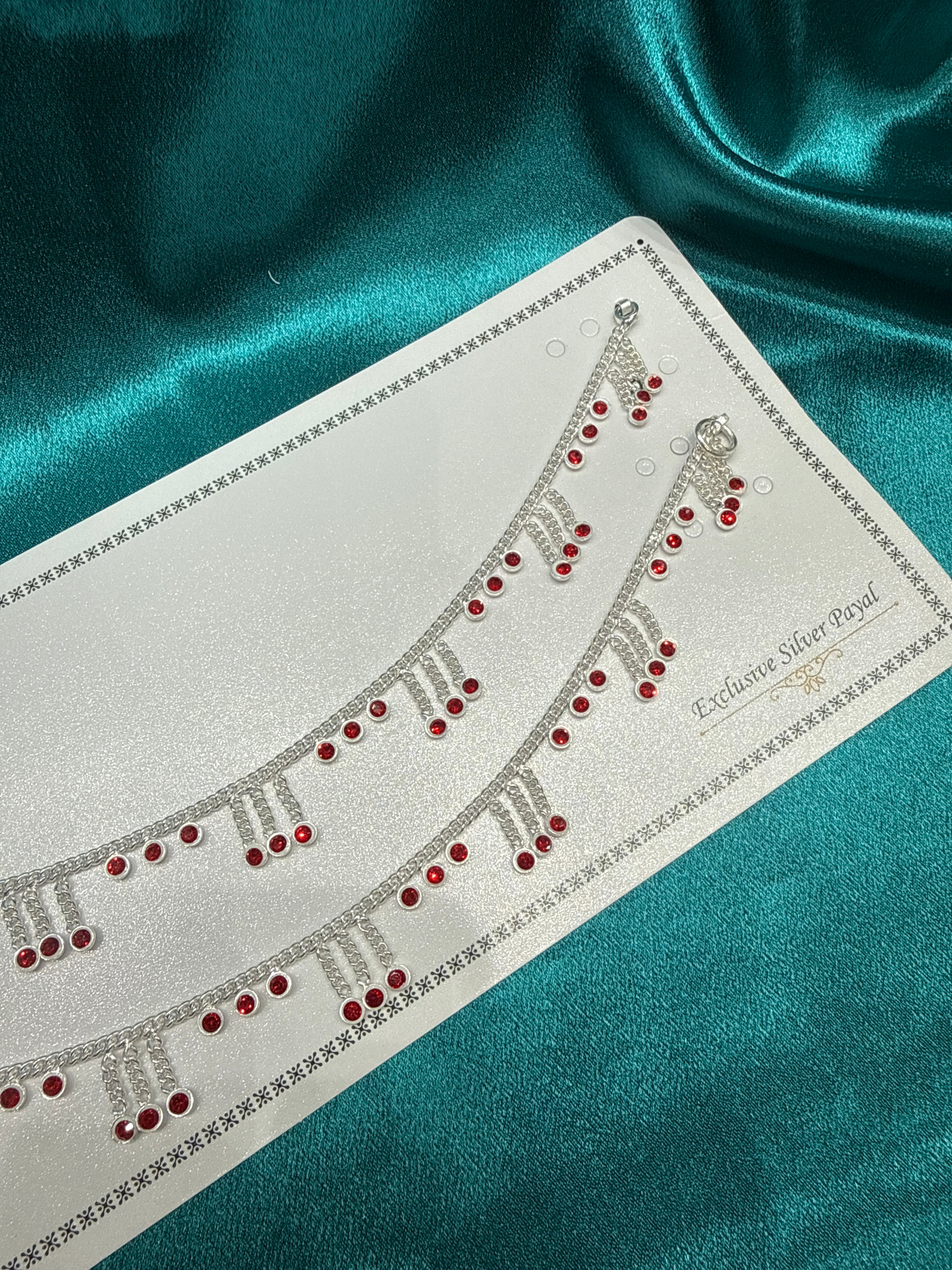 Women’s Fancy/Designer Silver Anklet