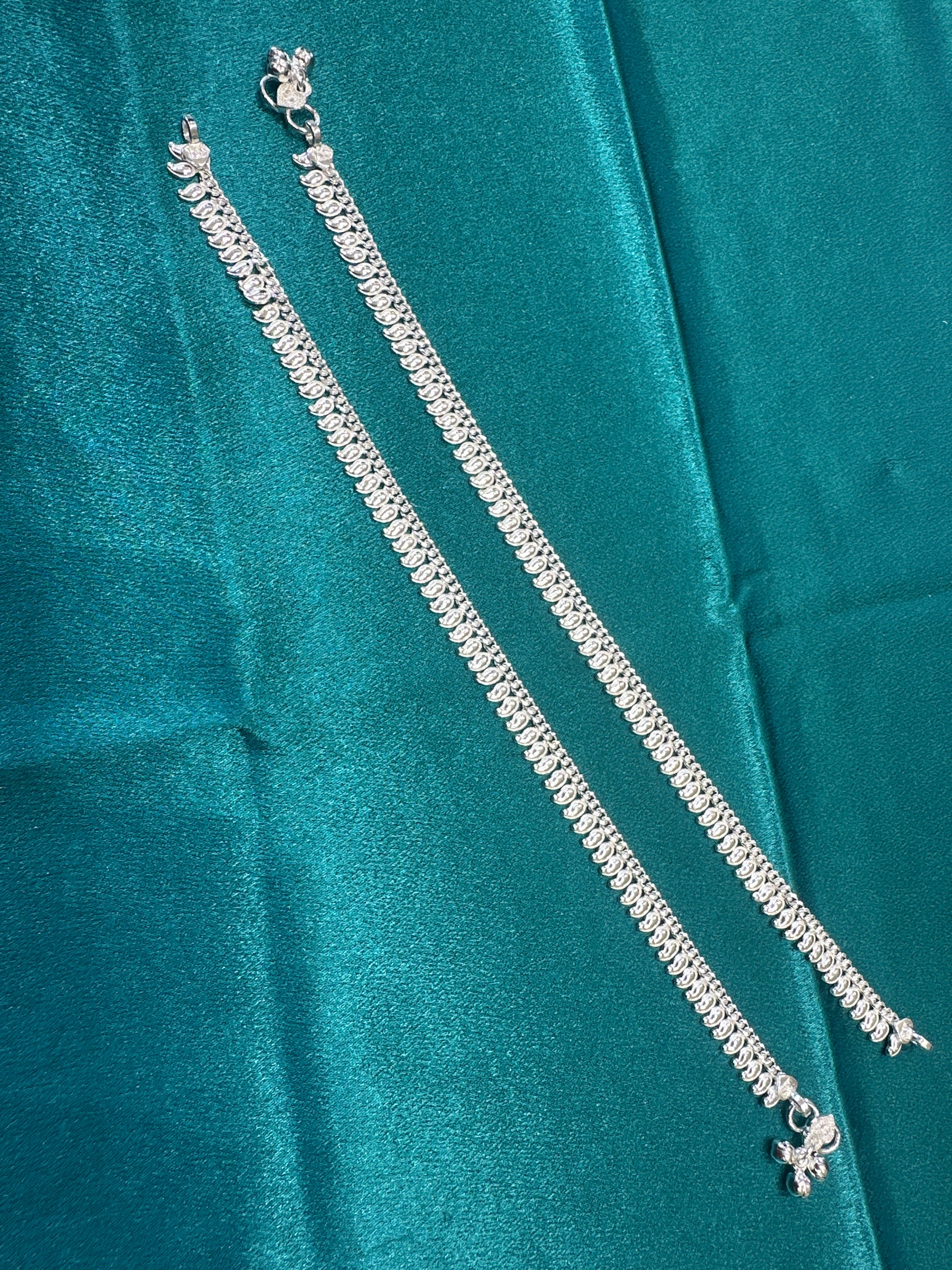 Women’s Fancy/Traditional Silver Anklet