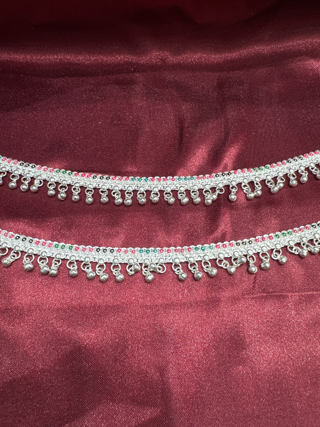 Women’s Fancy/Traditional Silver Anklet