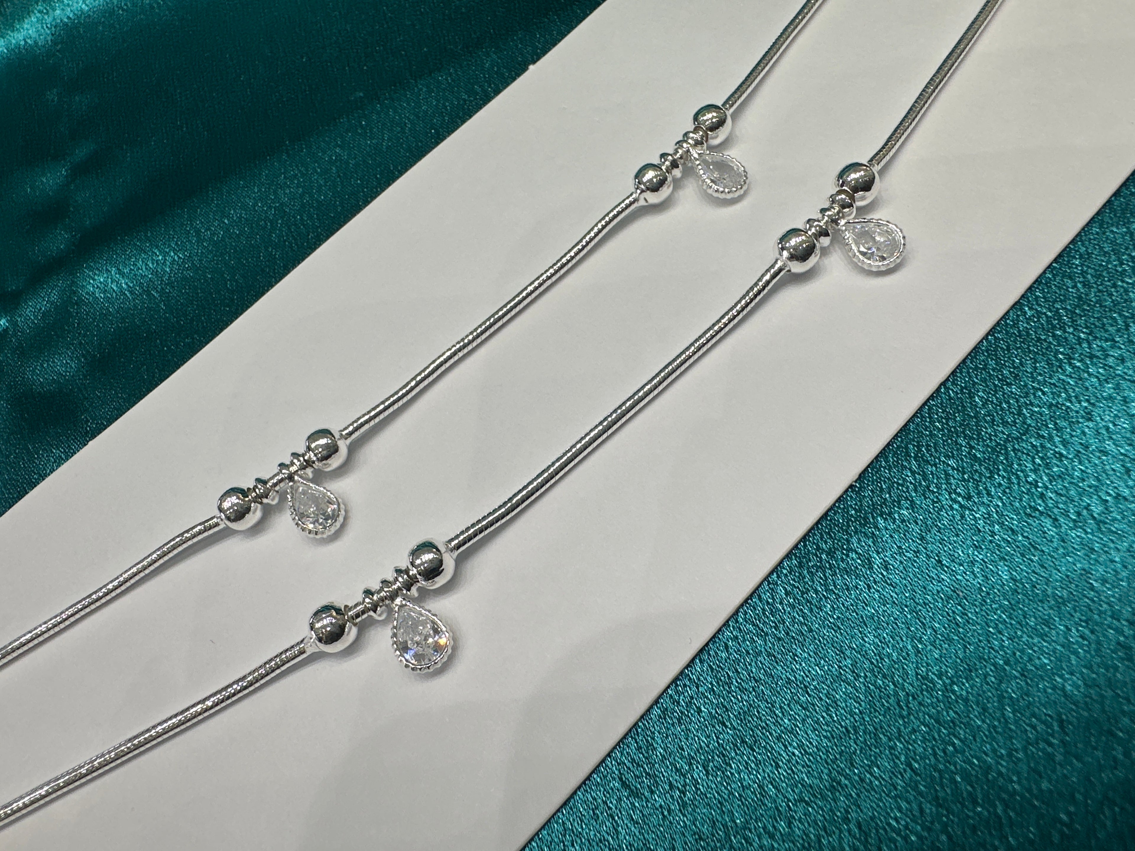 Women’s Fancy/Traditional Silver Anklet