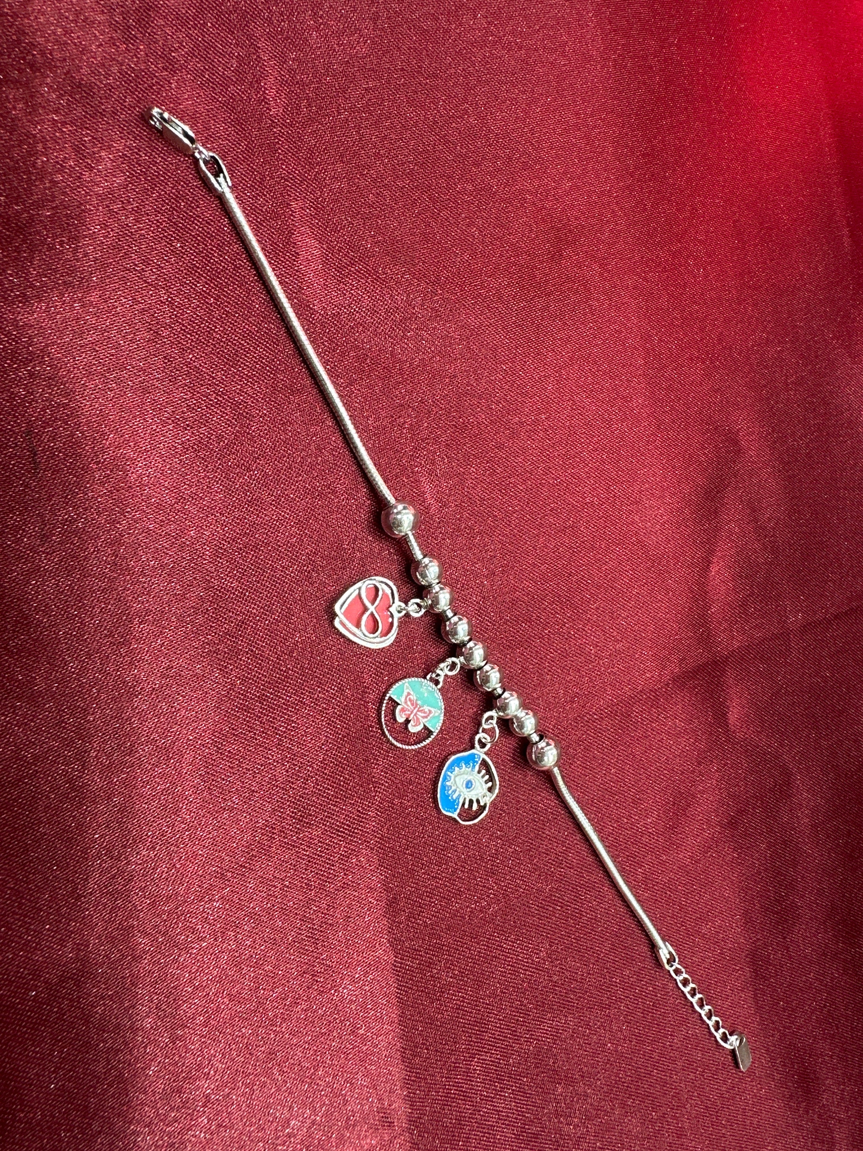 Women’s Fancy Silver 925 Bracelet