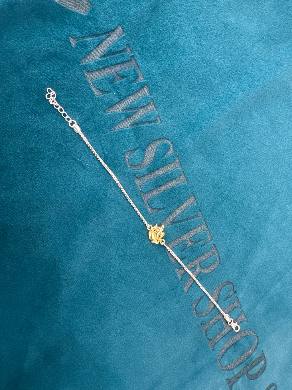 Silver Fancy Rakhi