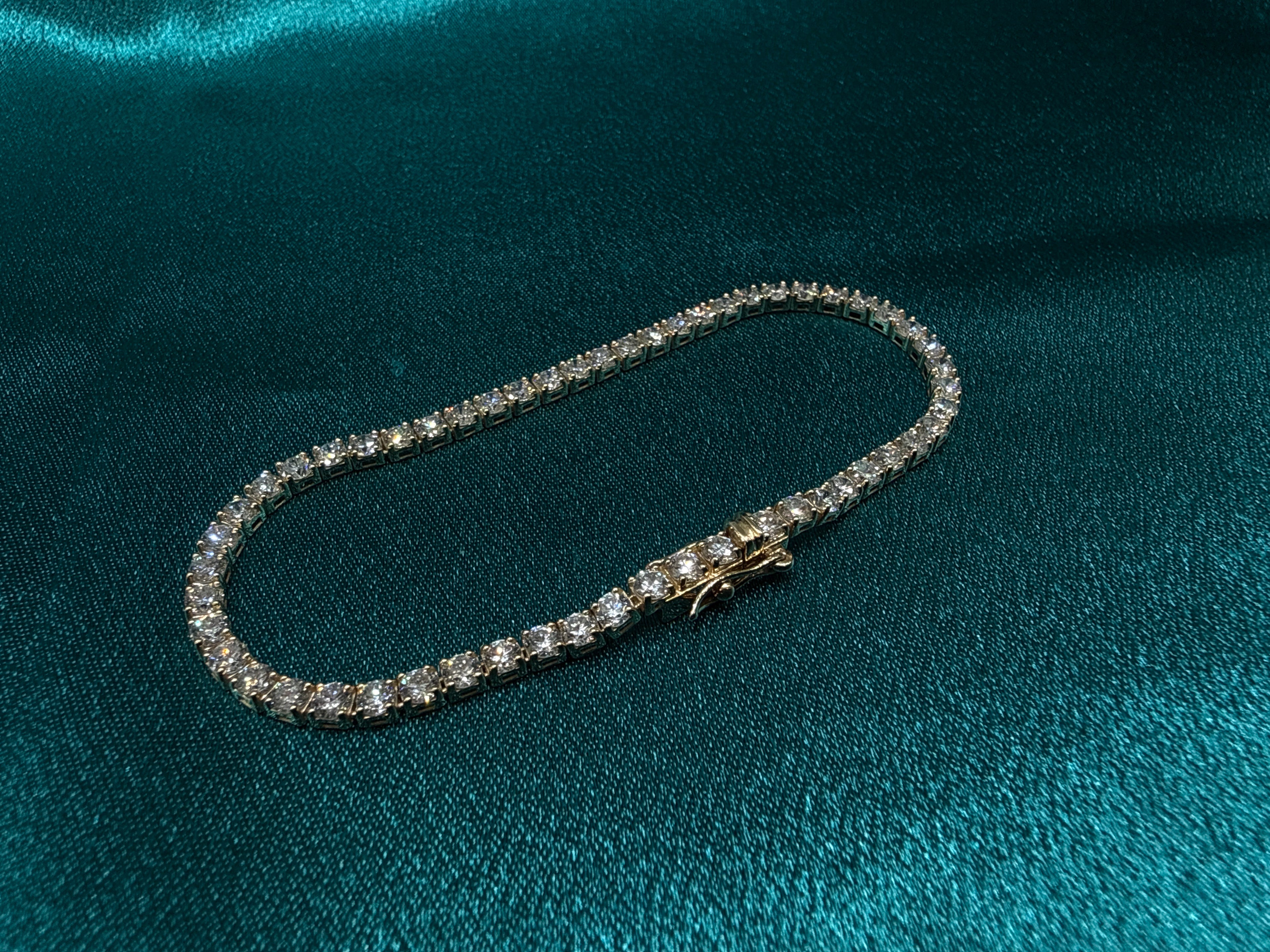 VVS Diamond Tennis Bracelet 5 Carat (7”)