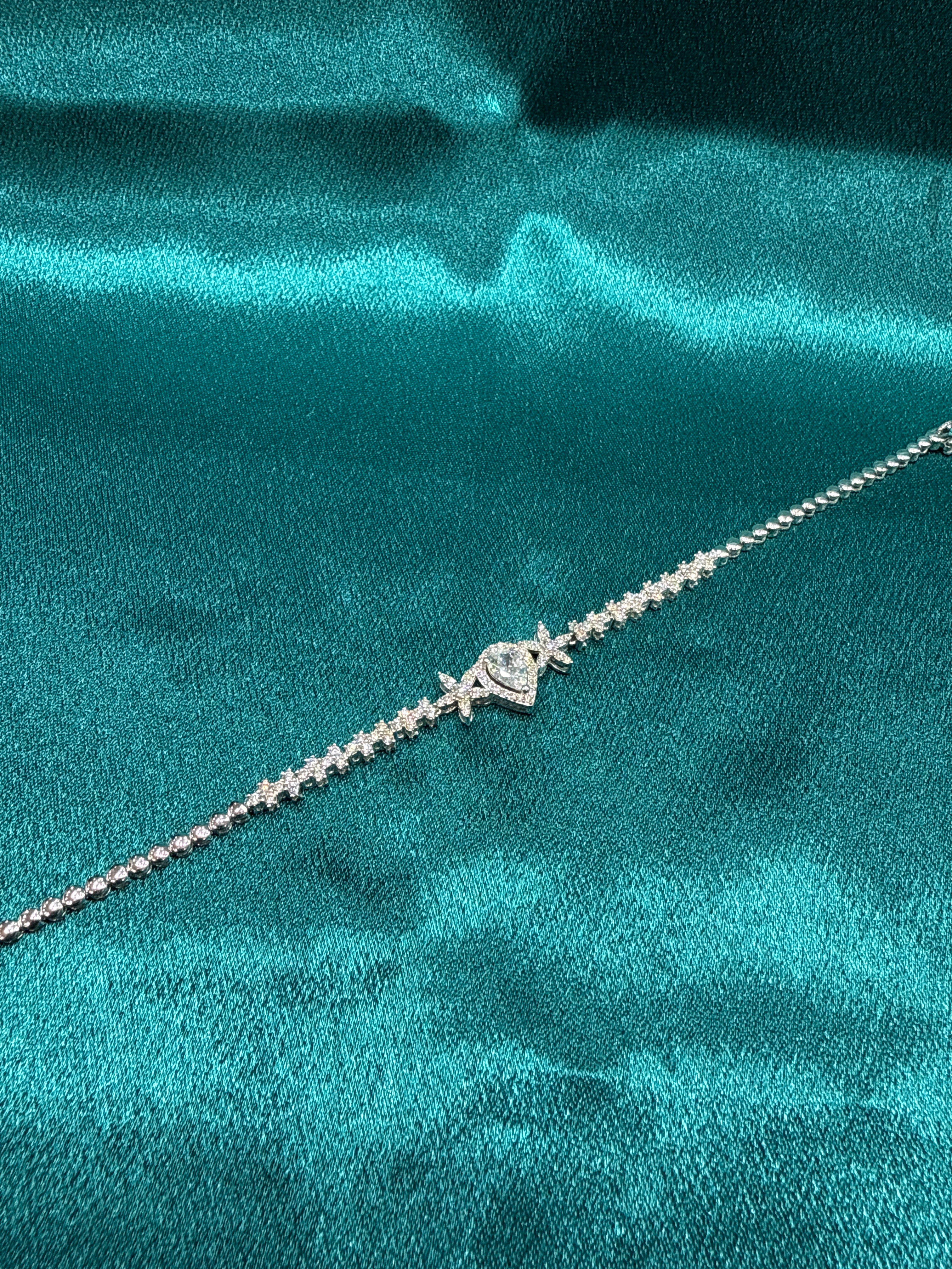 Women’s Fancy Silver 925 Bracelet