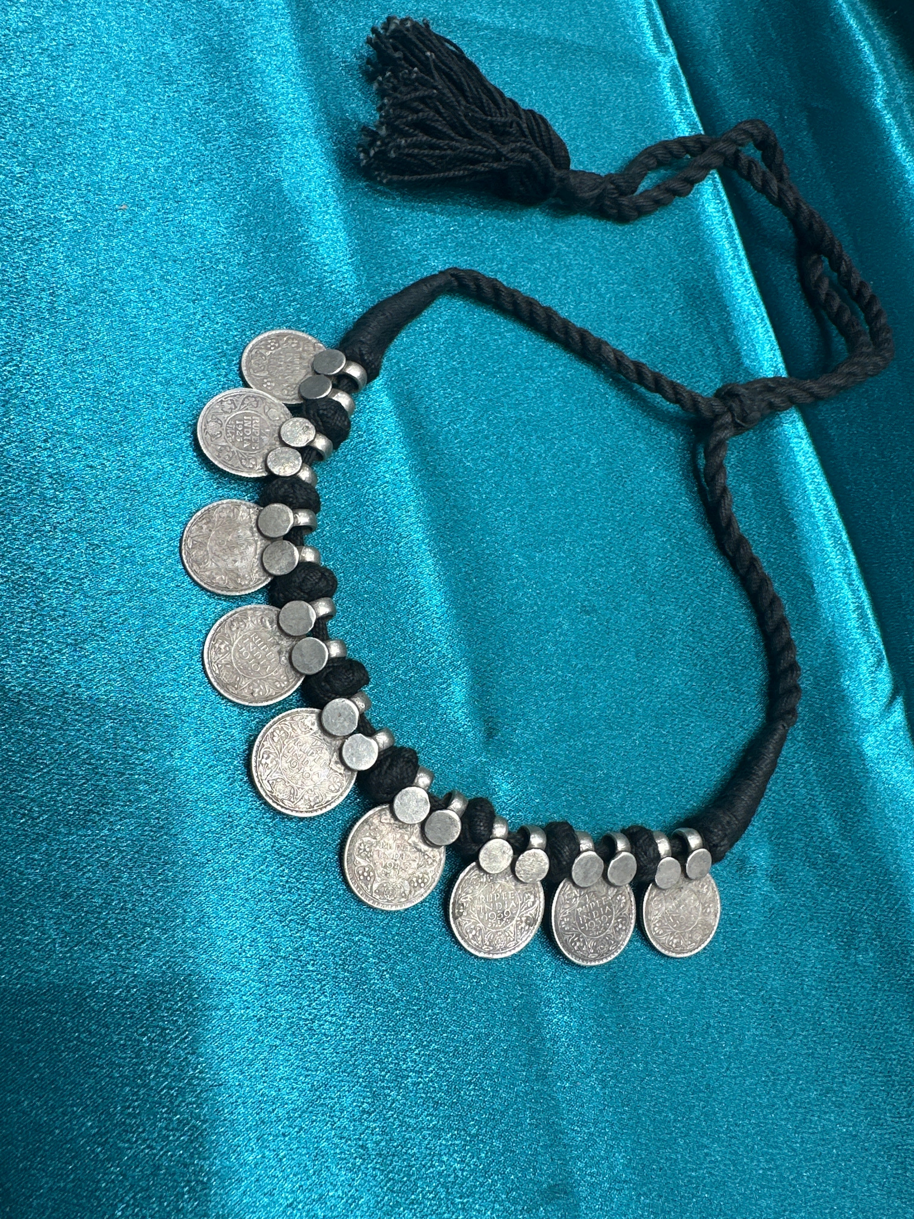 Antique Style Designer Silver necklace